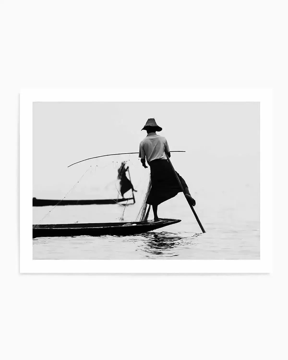 Fisherman I Art Print from Olive et Oriel where you can shop wallpaper and artworks online