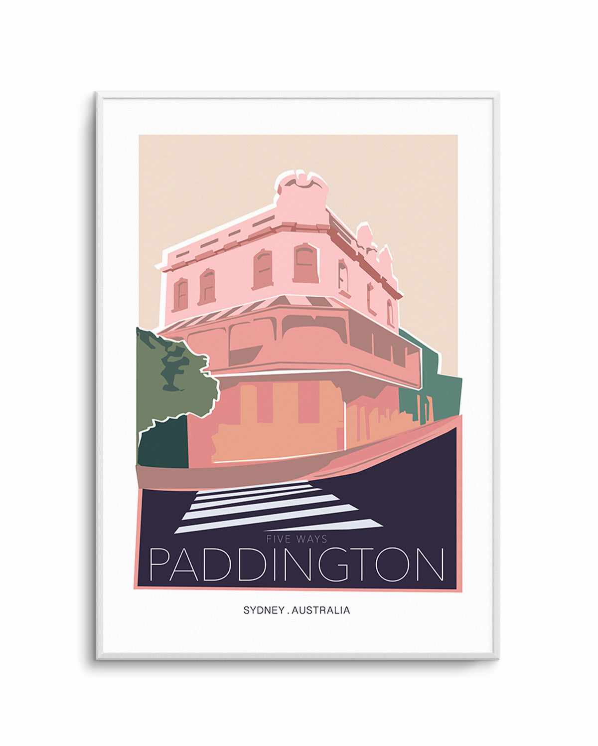 Five Ways Paddington Art Print