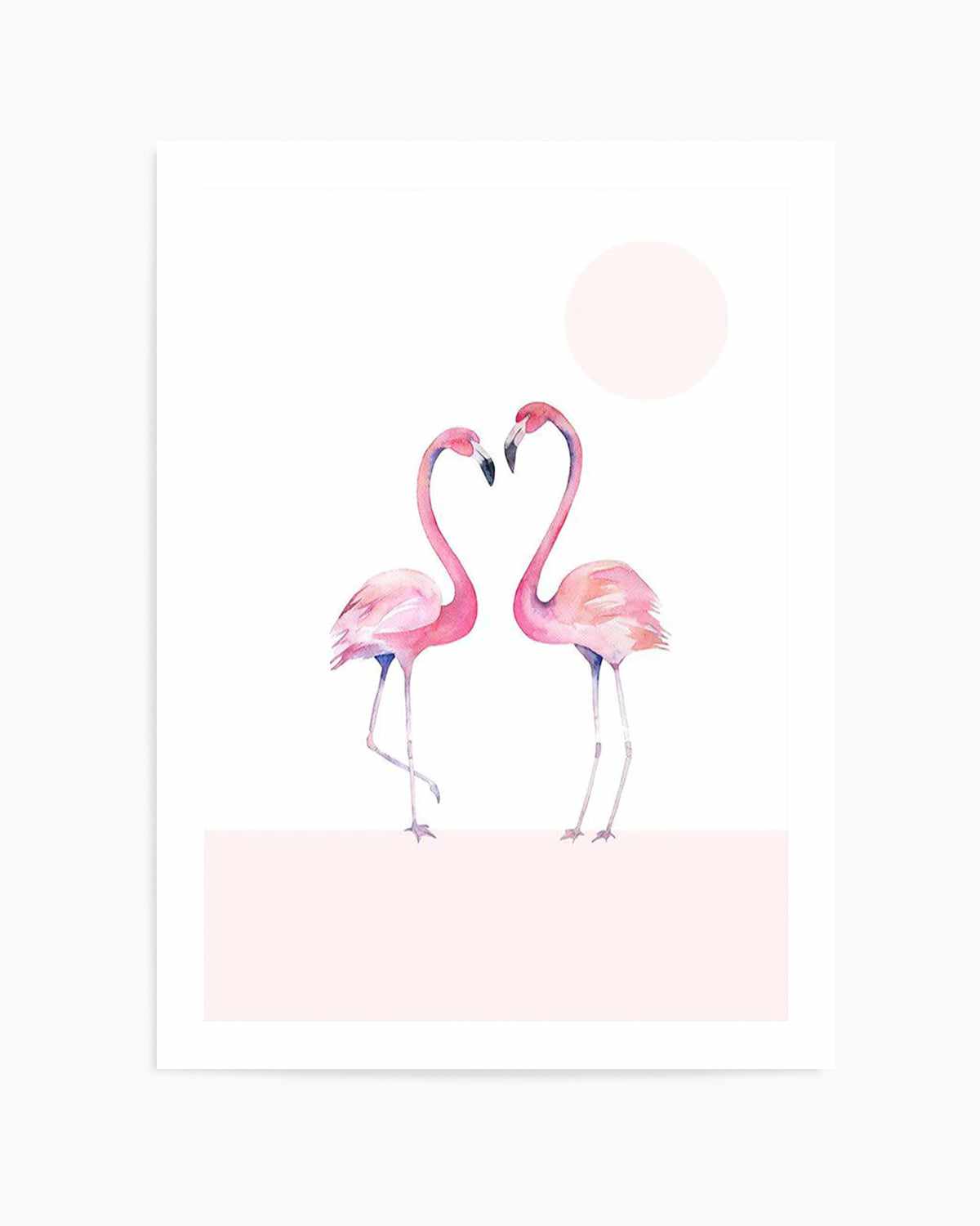 Flamingo I Art Print