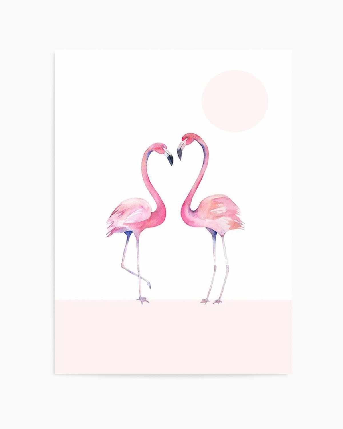 Flamingo I Art Print