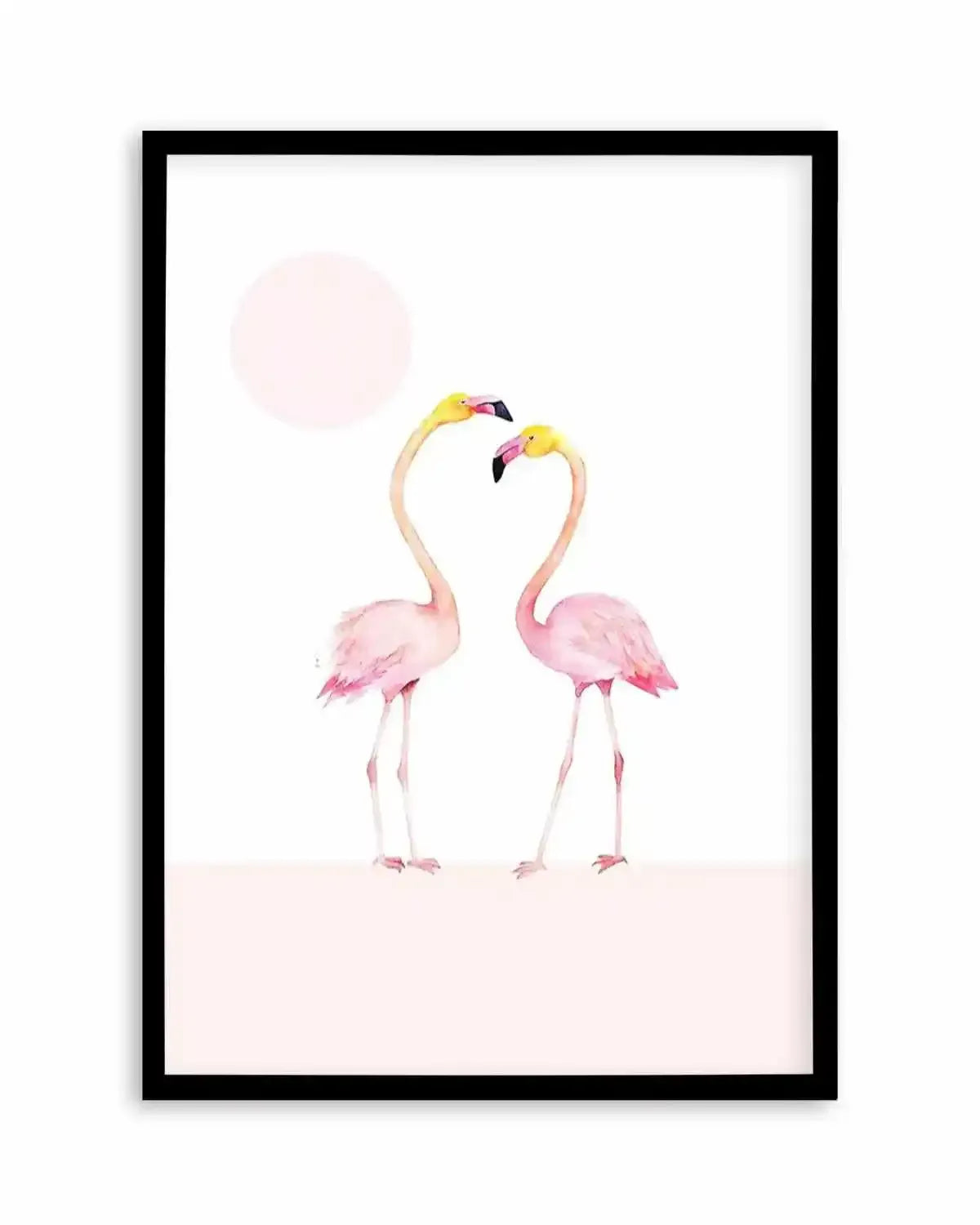 Flamingo II Art Print from Olive et Oriel where you can shop wallpaper and artworks online