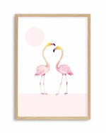 Flamingo II Art Print