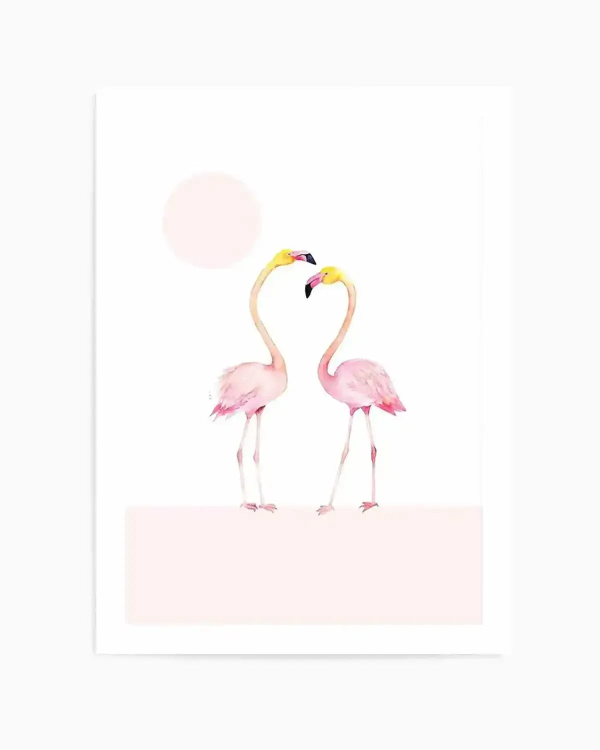 Flamingo II Art Print from Olive et Oriel where you can shop wallpaper and artworks online