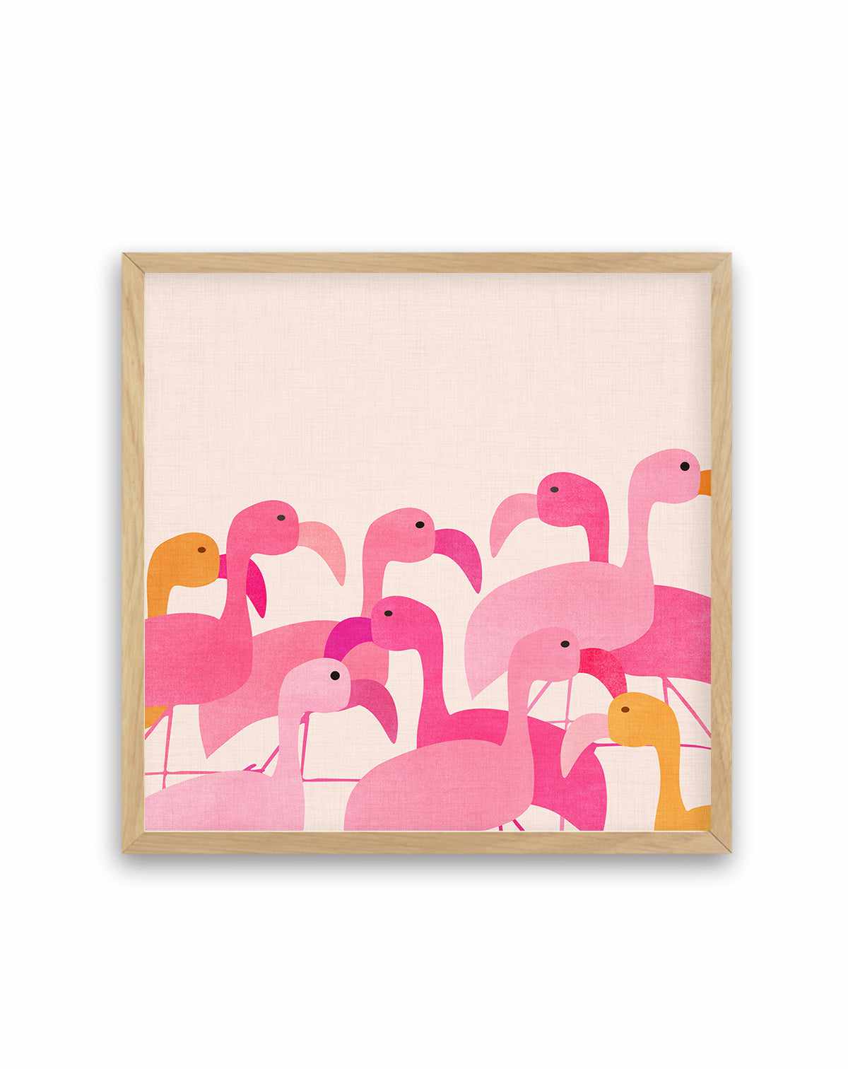 Flamingos By Kristian Gallagher | Art Print