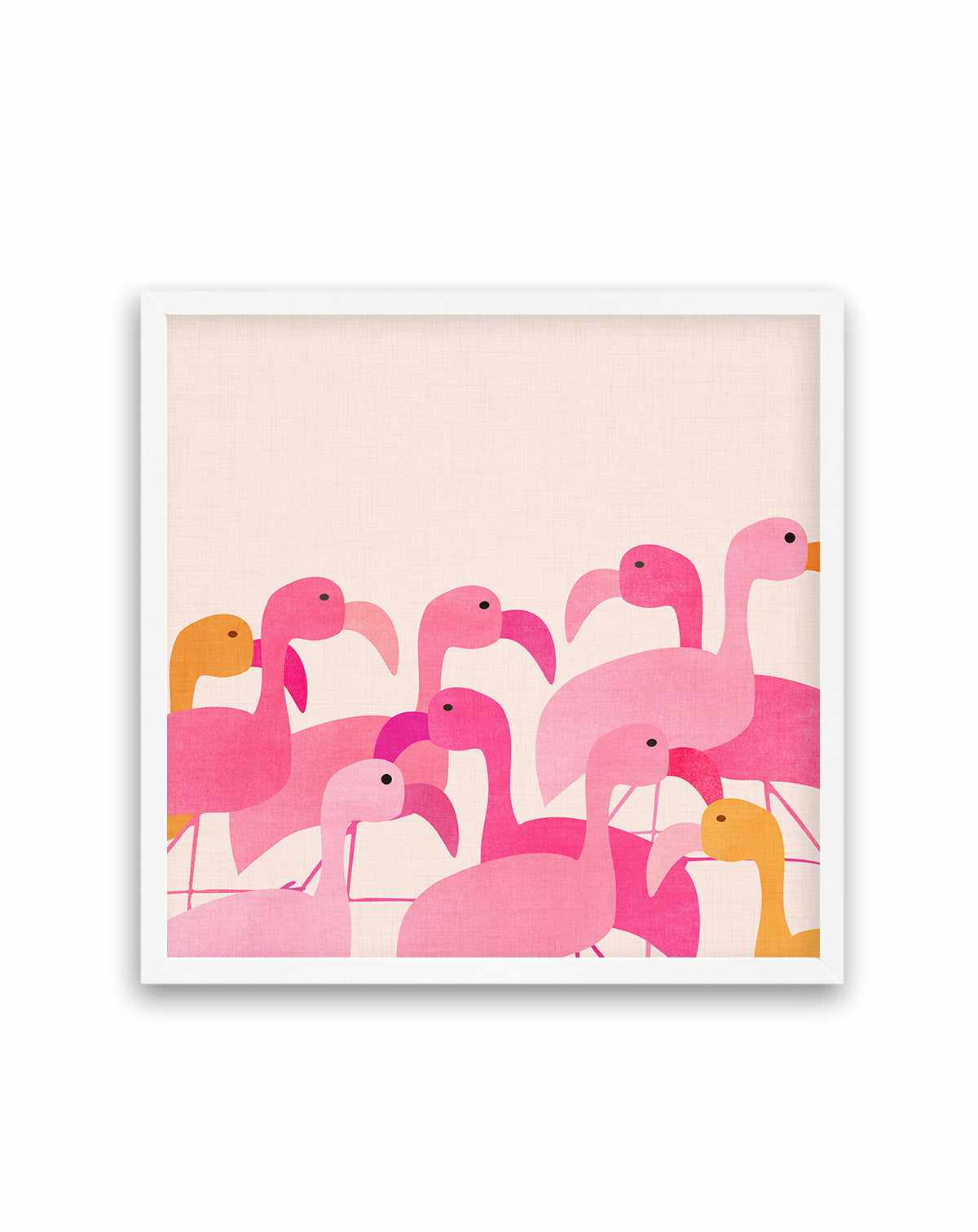 Flamingos By Kristian Gallagher | Art Print