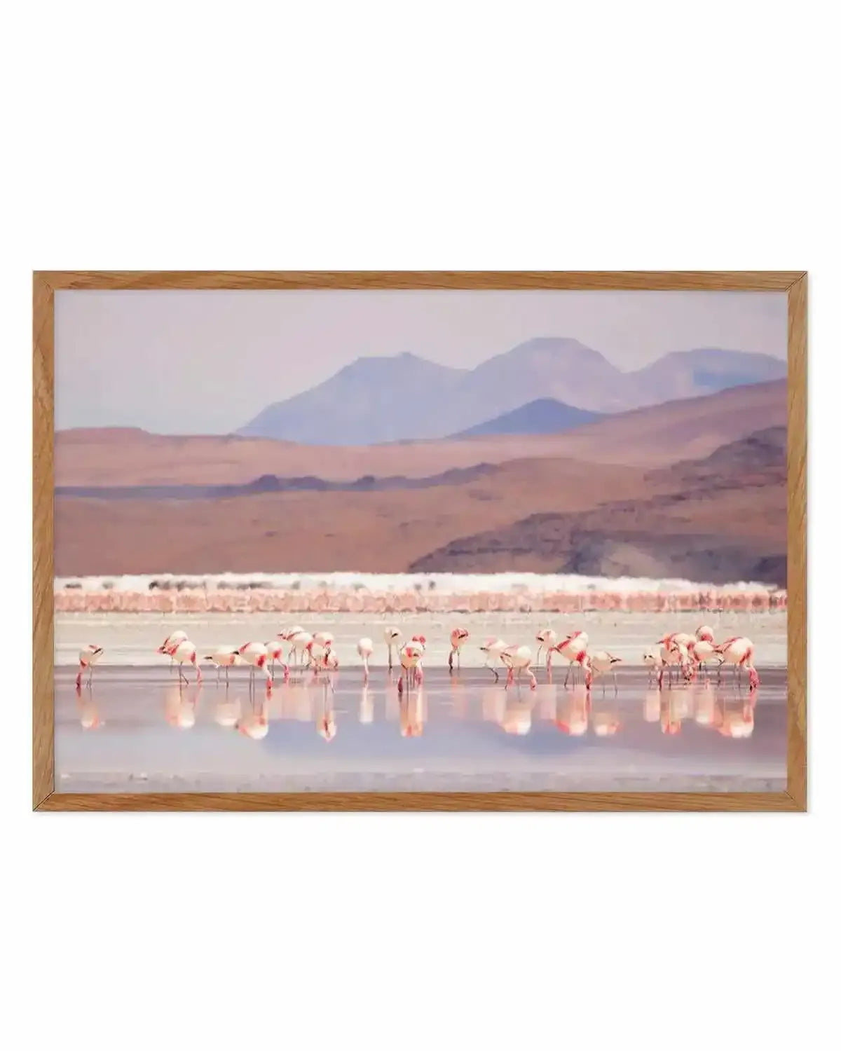 Flamingos | LS Art Print from Olive et Oriel where you can shop wallpaper and artworks online