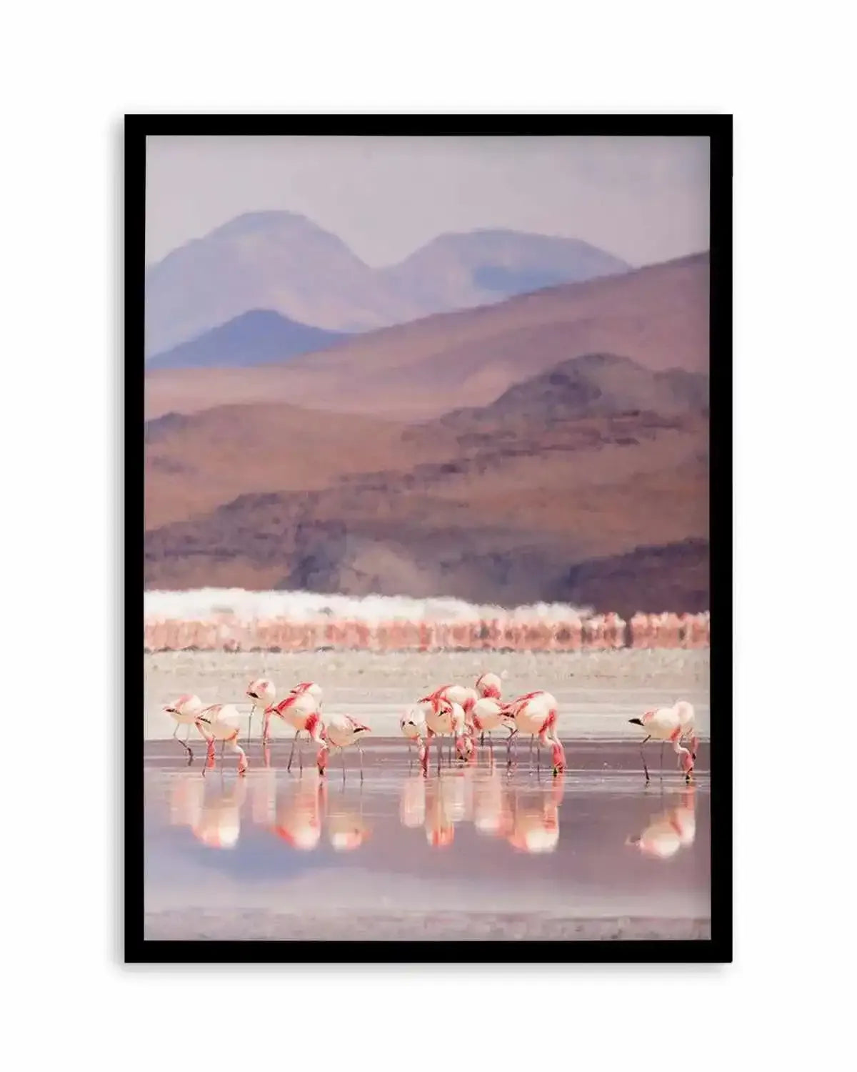 Flamingos | PT Art Print from Olive et Oriel where you can shop wallpaper and artworks online