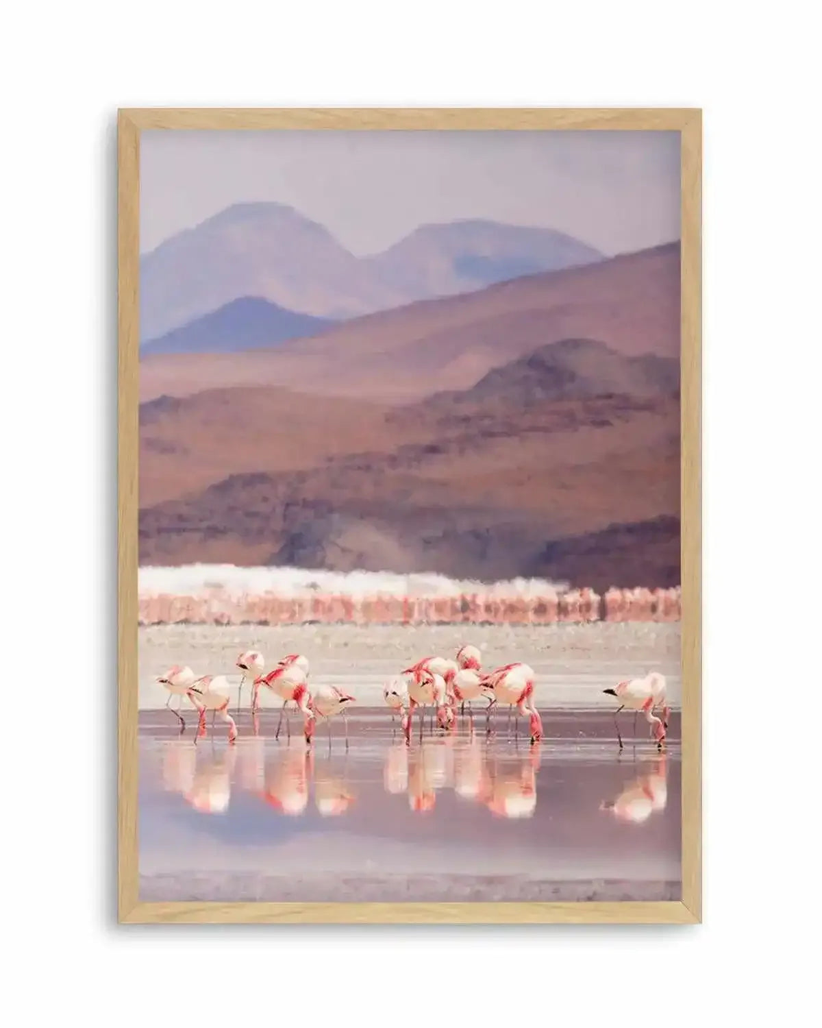 Flamingos | PT Art Print from Olive et Oriel where you can shop wallpaper and artworks online