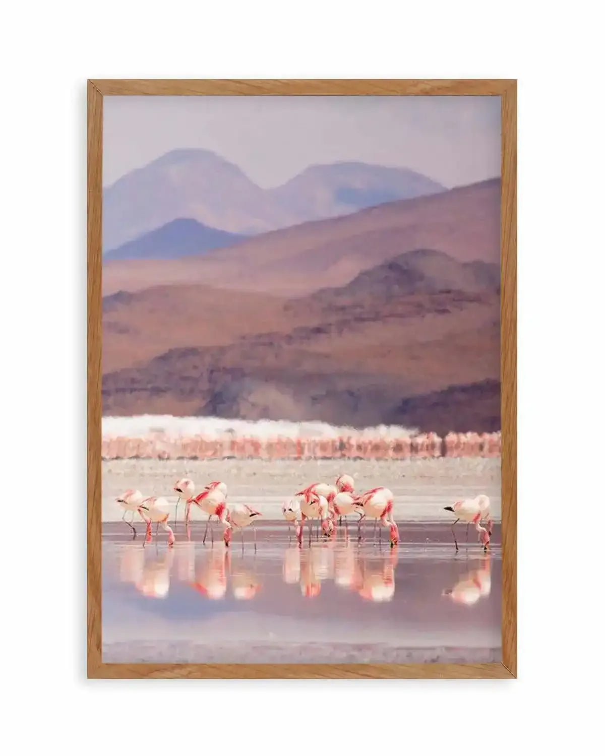 Flamingos | PT Art Print from Olive et Oriel where you can shop wallpaper and artworks online