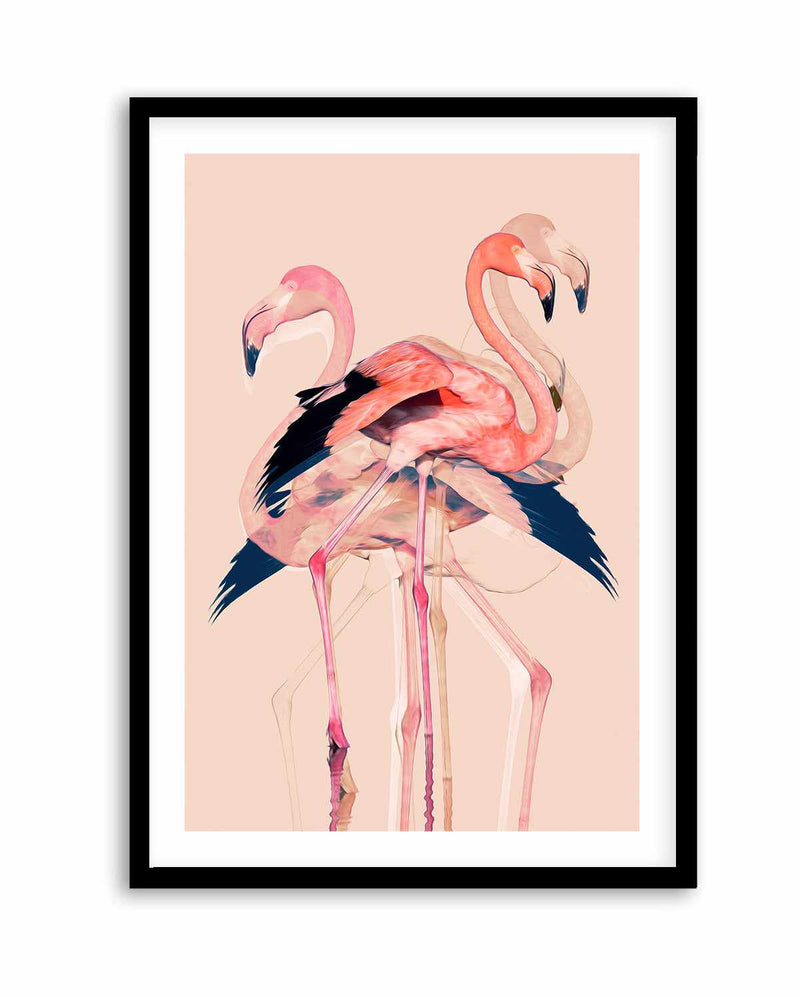 Flamingos nr. 3 By Baard Martinussen | Art Print