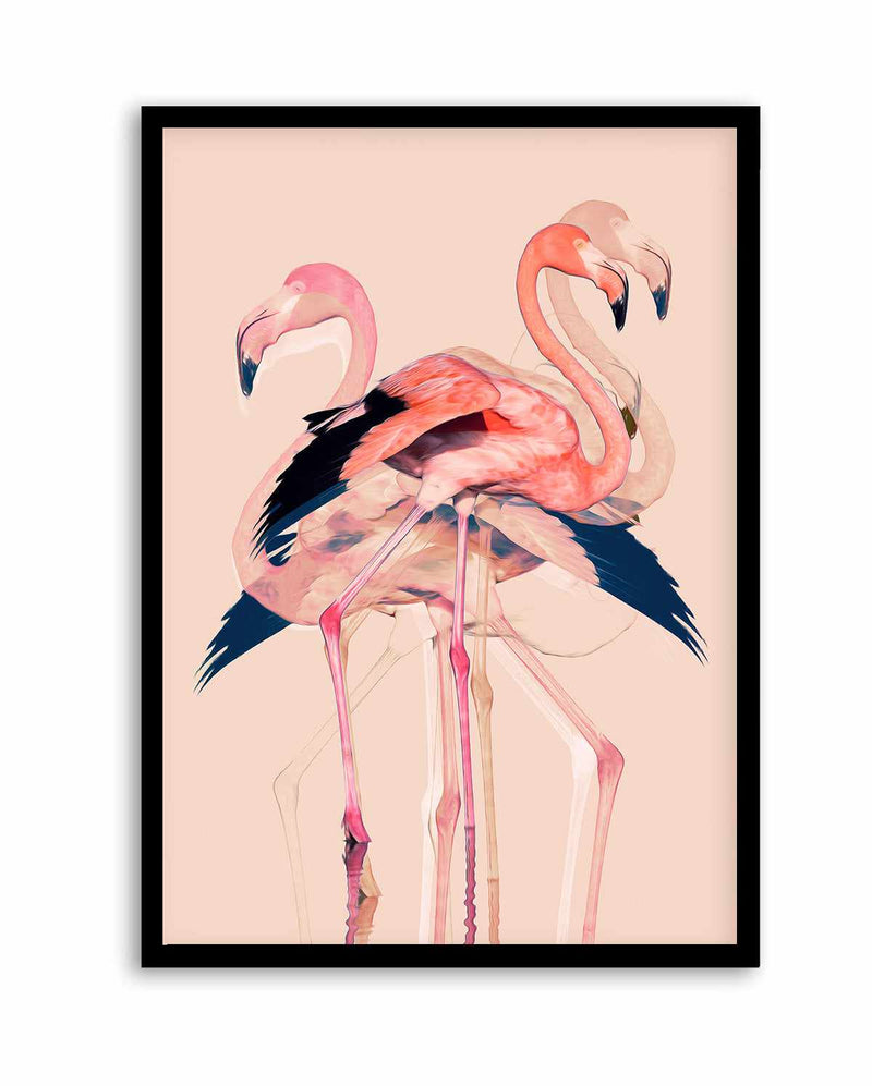 Flamingos nr. 3 By Baard Martinussen | Art Print