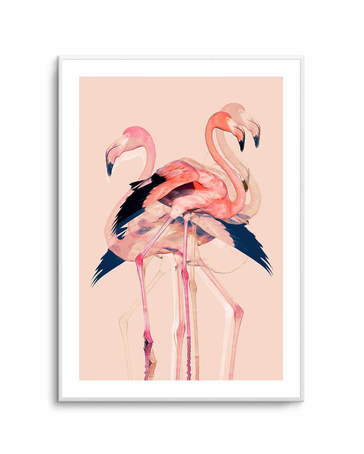 Flamingos nr. 3 By Baard Martinussen | Art Print