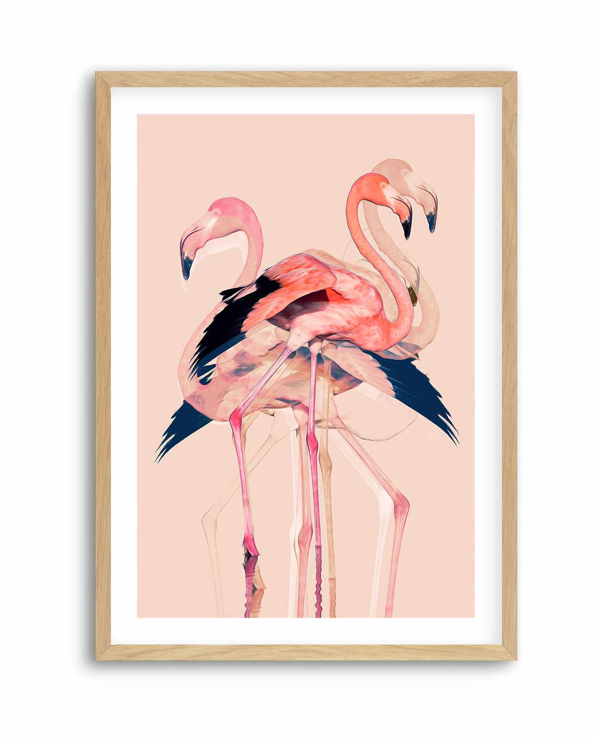 Flamingos nr. 3 By Baard Martinussen | Art Print