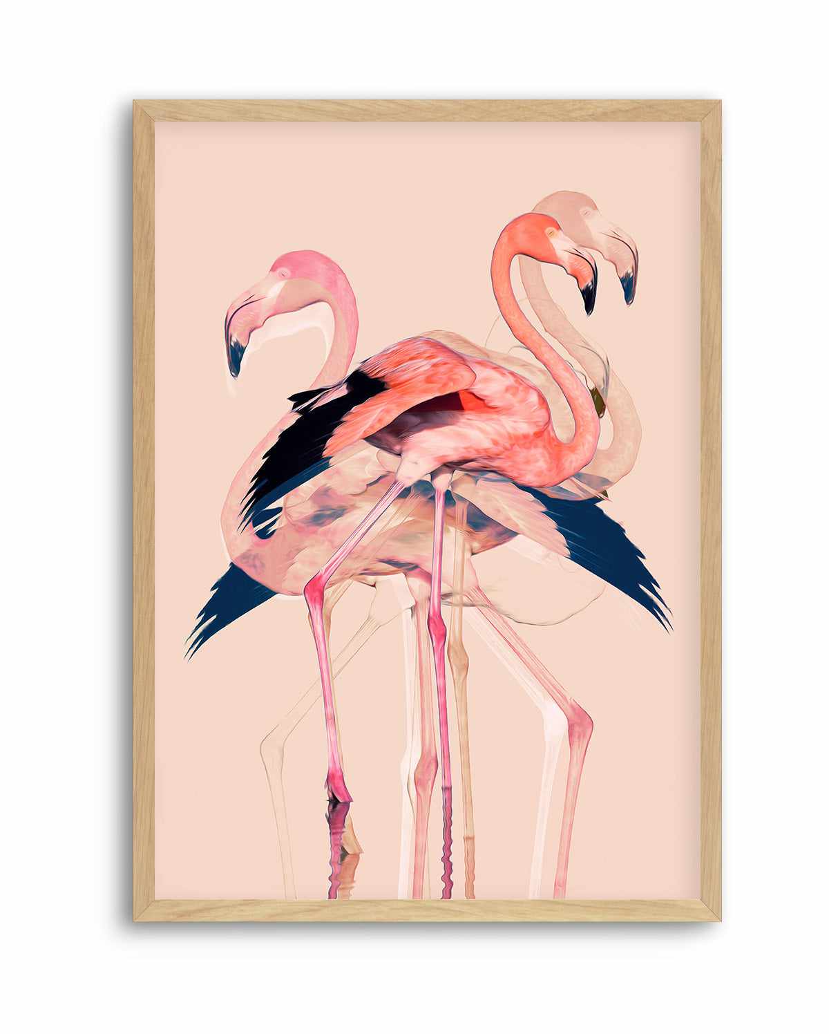 Flamingos nr. 3 By Baard Martinussen | Art Print