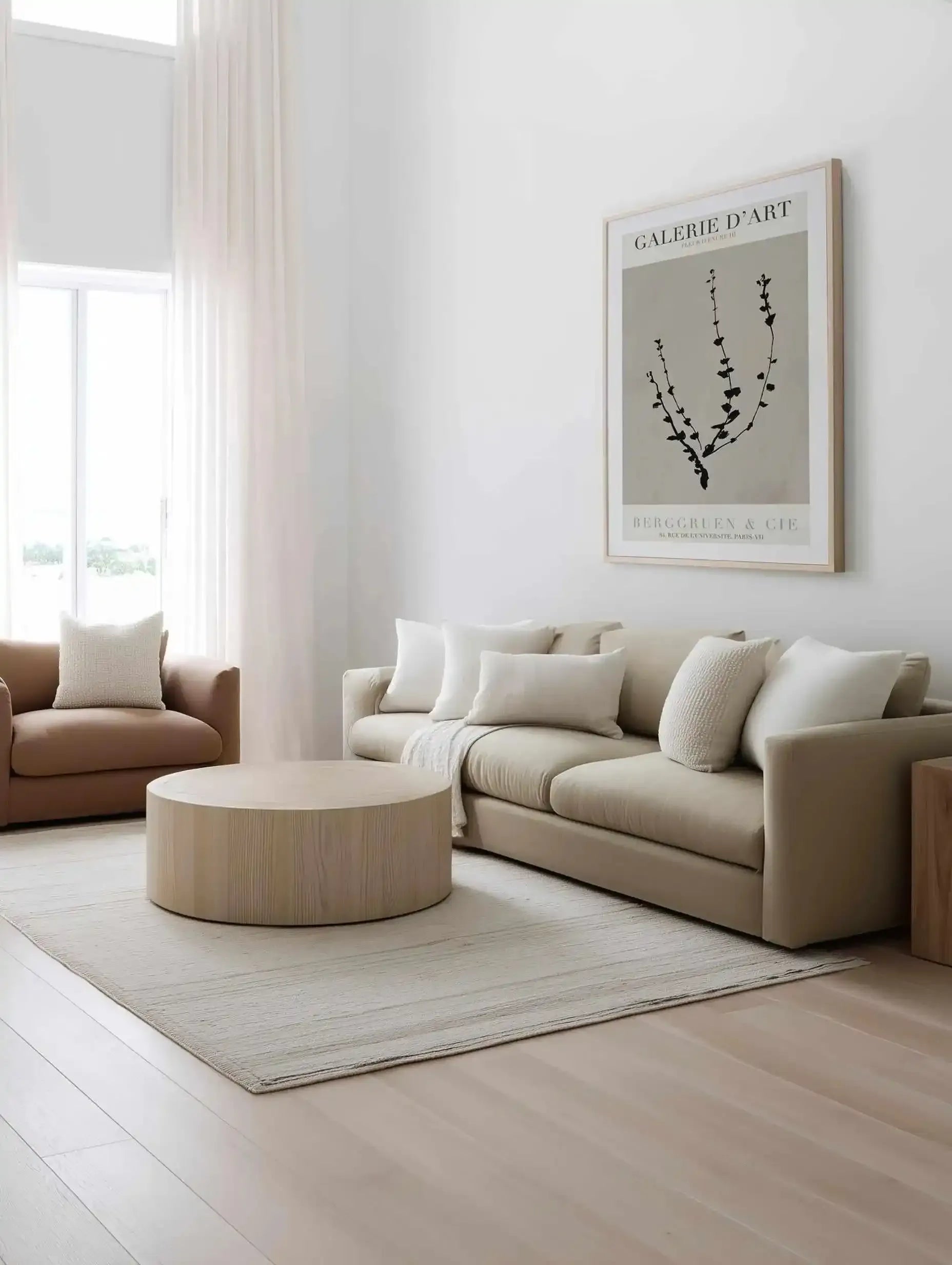 Fleur D'Encre III Art Print from Olive et Oriel where you can shop wallpaper and artworks online