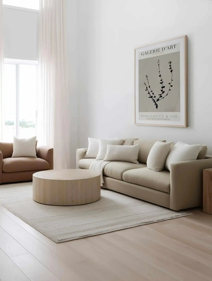 Fleur D'Encre III Art Print from Olive et Oriel where you can shop wallpaper and artworks online