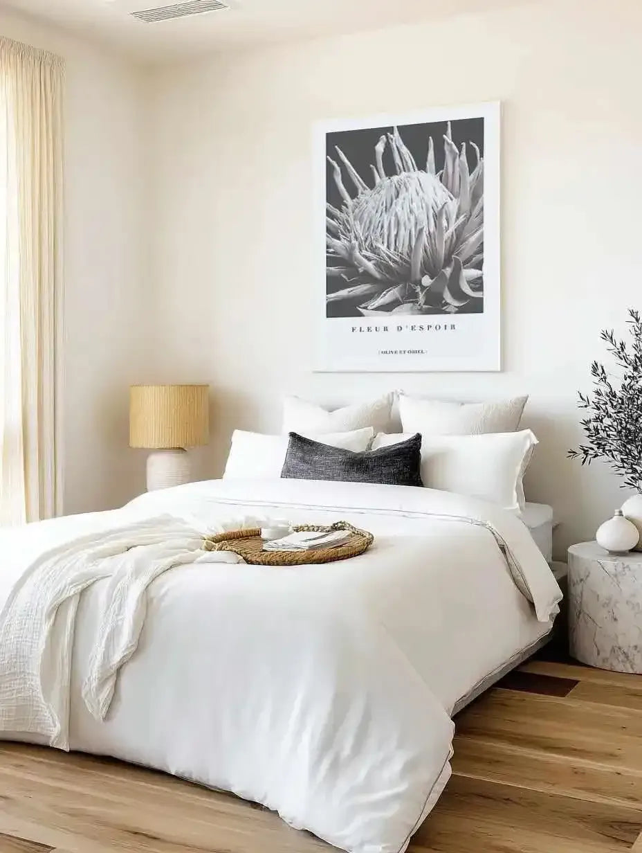 Fleur D'Espoir | King Protea Art Print from Olive et Oriel where you can shop wallpaper and artworks online