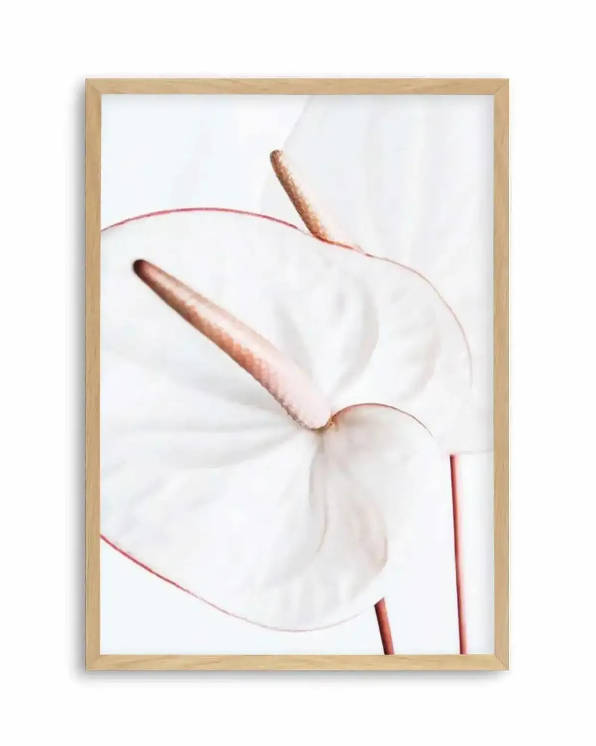 Fleur Flamingo | PT Art Print from Olive et Oriel where you can shop wallpaper and artworks online