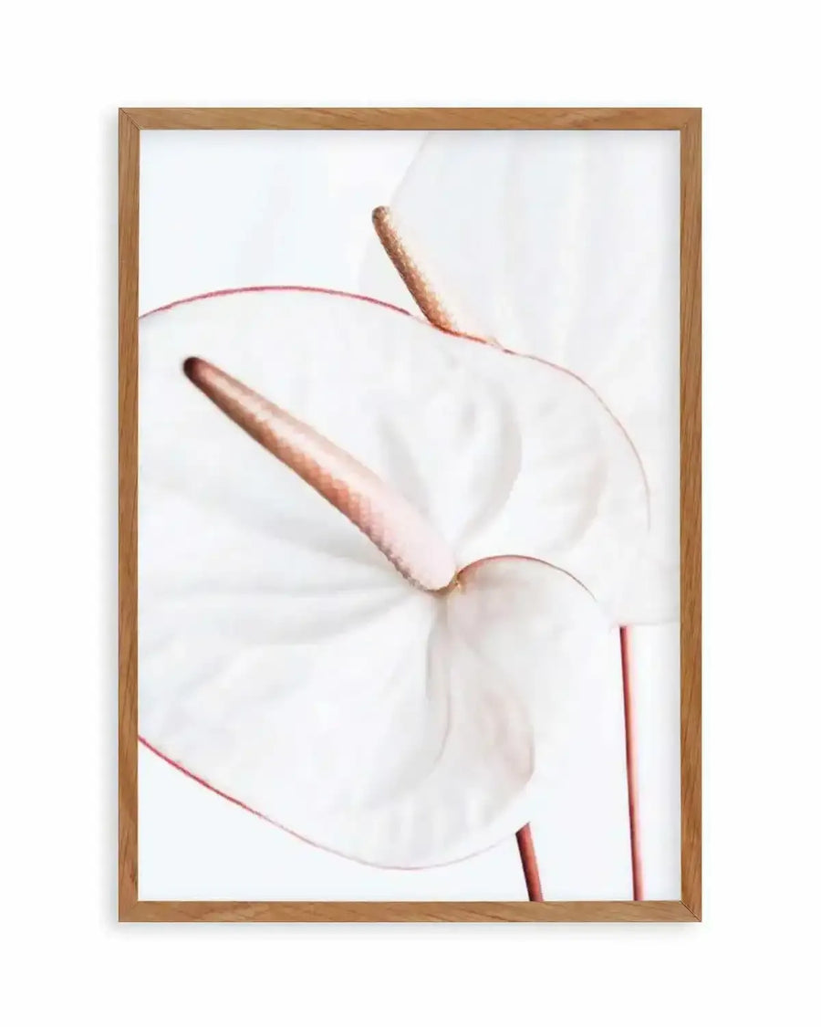 Fleur Flamingo | PT Art Print from Olive et Oriel where you can shop wallpaper and artworks online