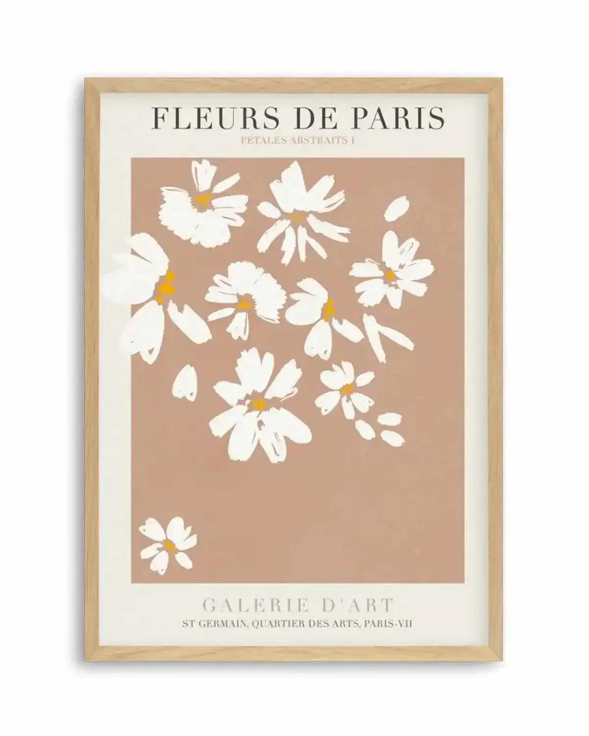 Fleurs De Paris I Art Print from Olive et Oriel where you can shop wallpaper and artworks online