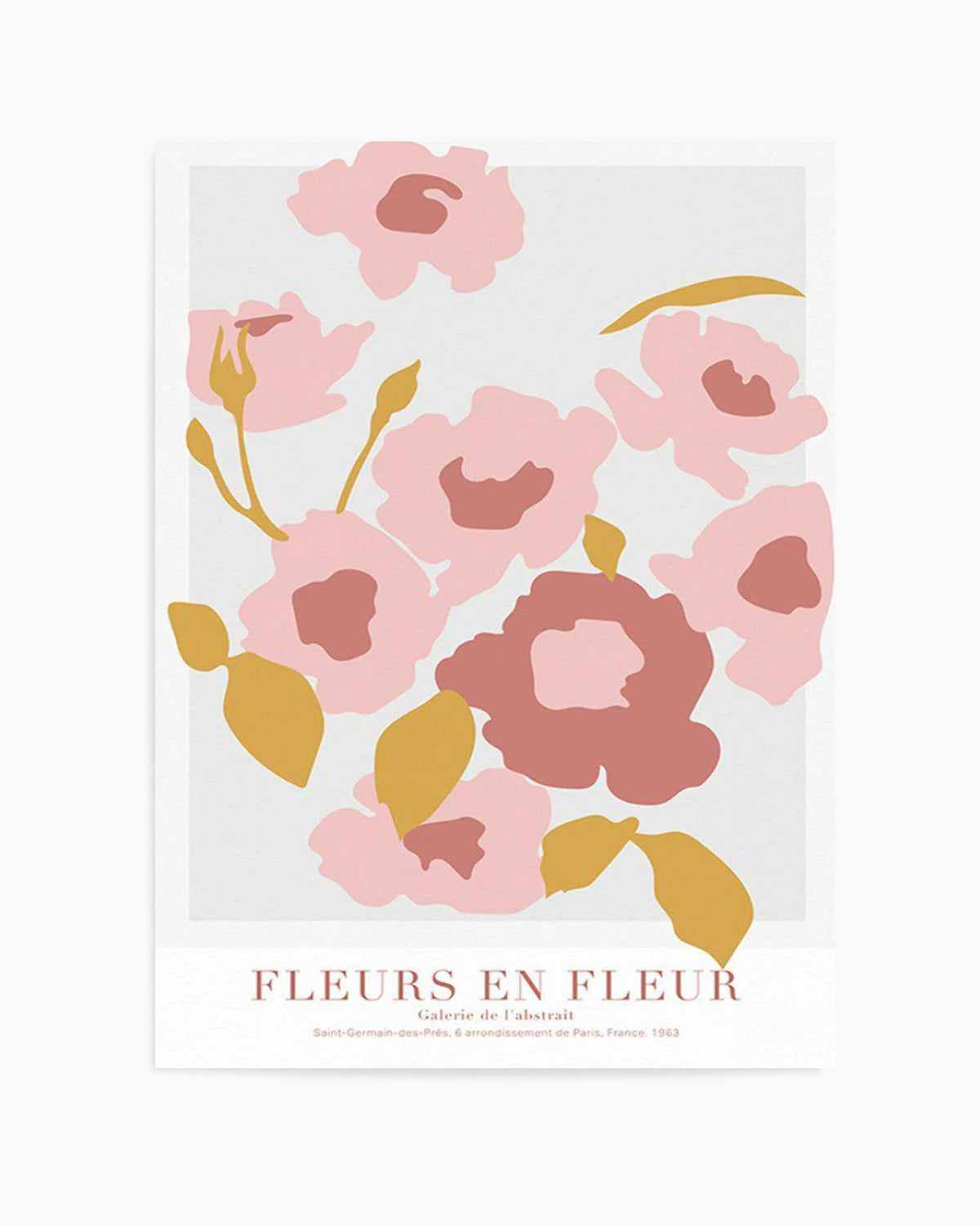 Fleurs en Fleur Art Print