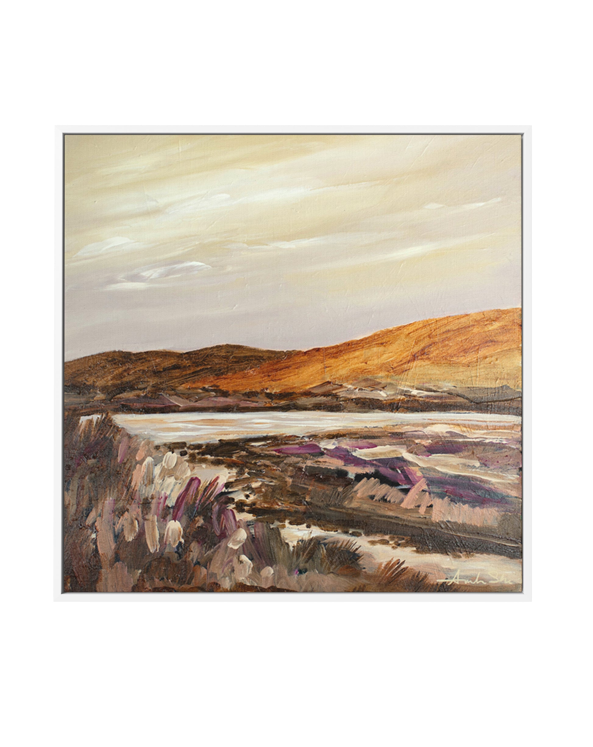 Flickers of Fate by Amanda Skye | Framed Canvas Art Print from Olive et Oriel where you can shop wallpaper and artworks online