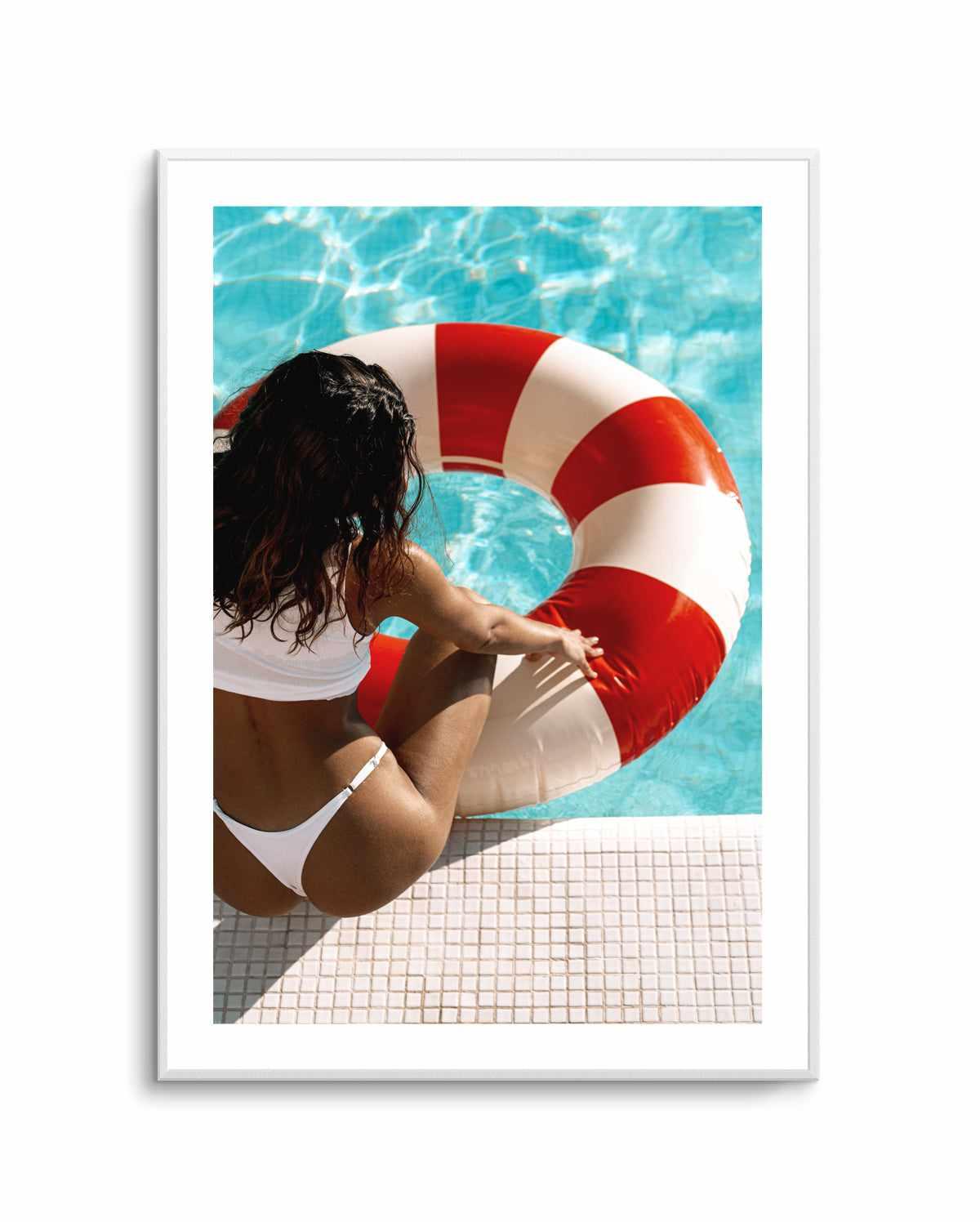 Float Club by Teigan Geercke | Art Print from Olive et Oriel where you can shop wallpaper and artworks online