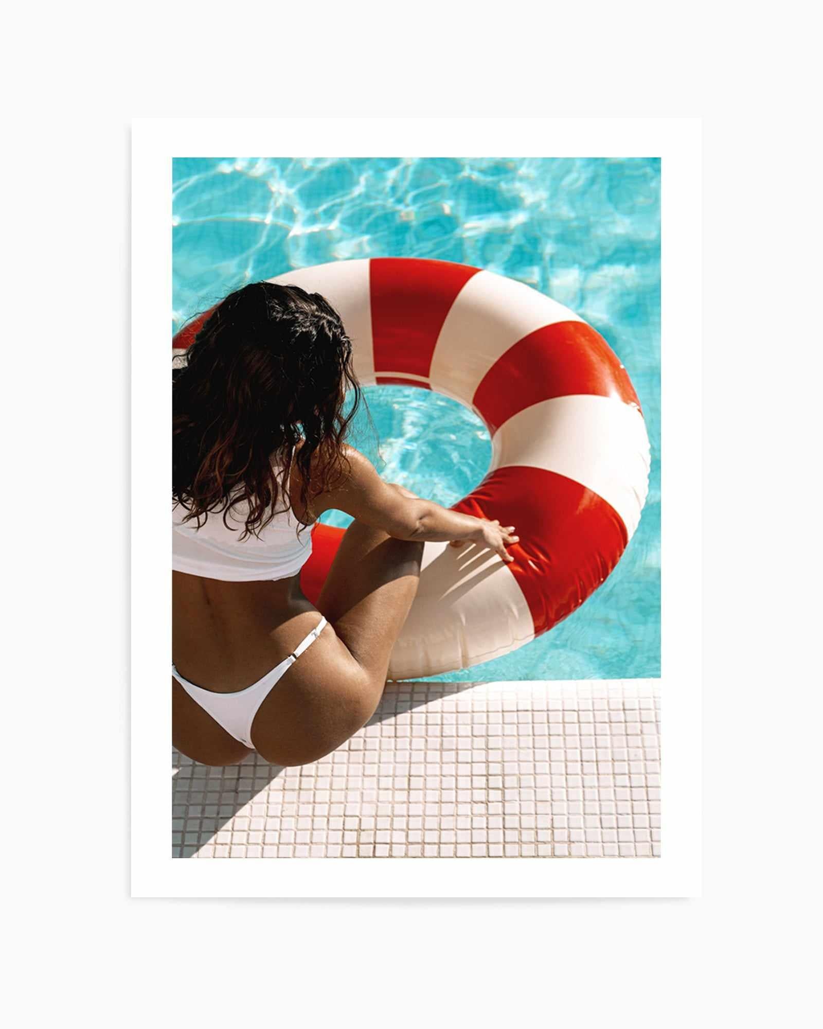 Float Club by Teigan Geercke | Art Print from Olive et Oriel where you can shop wallpaper and artworks online