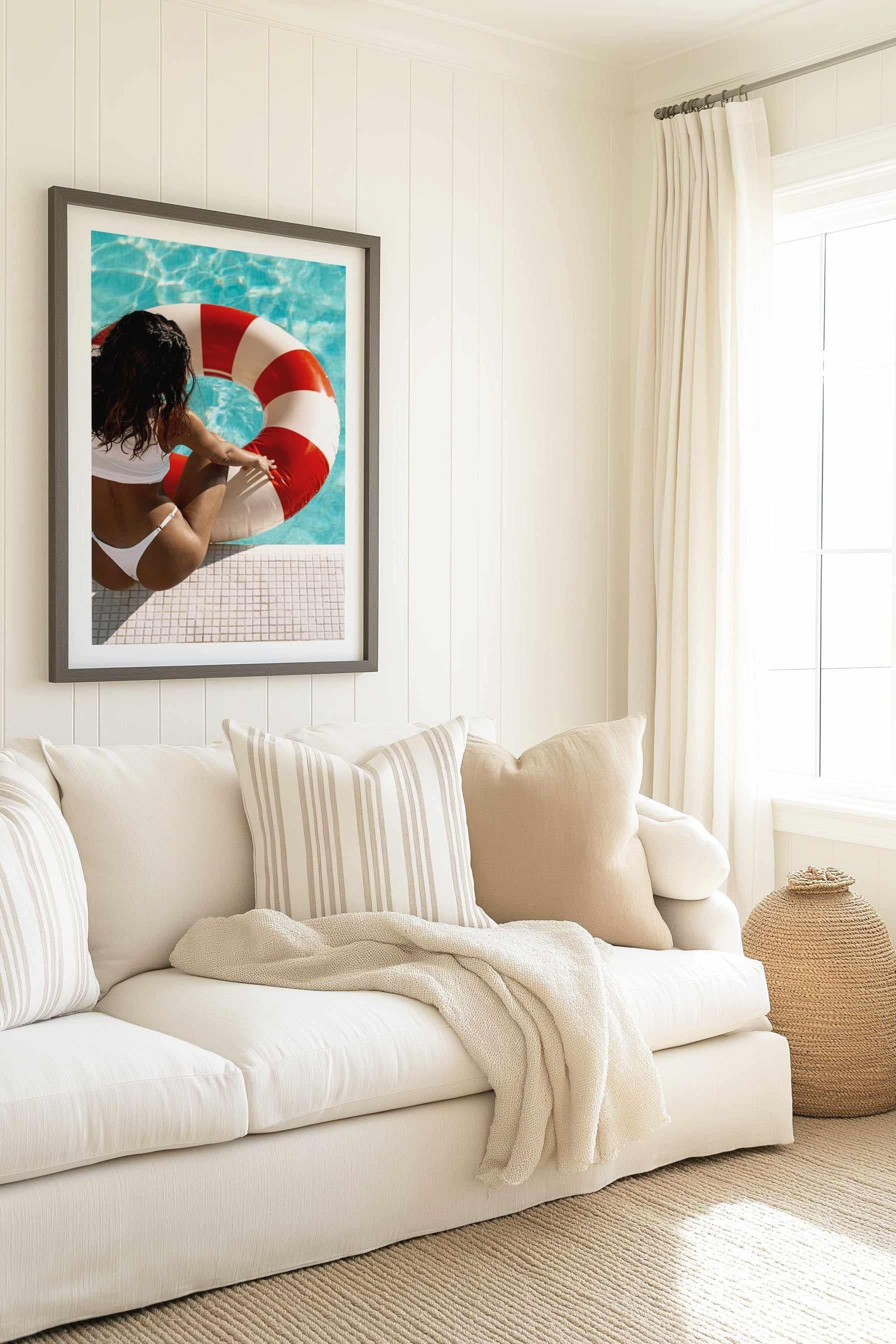 Float Club by Teigan Geercke | Art Print from Olive et Oriel where you can shop wallpaper and artworks online