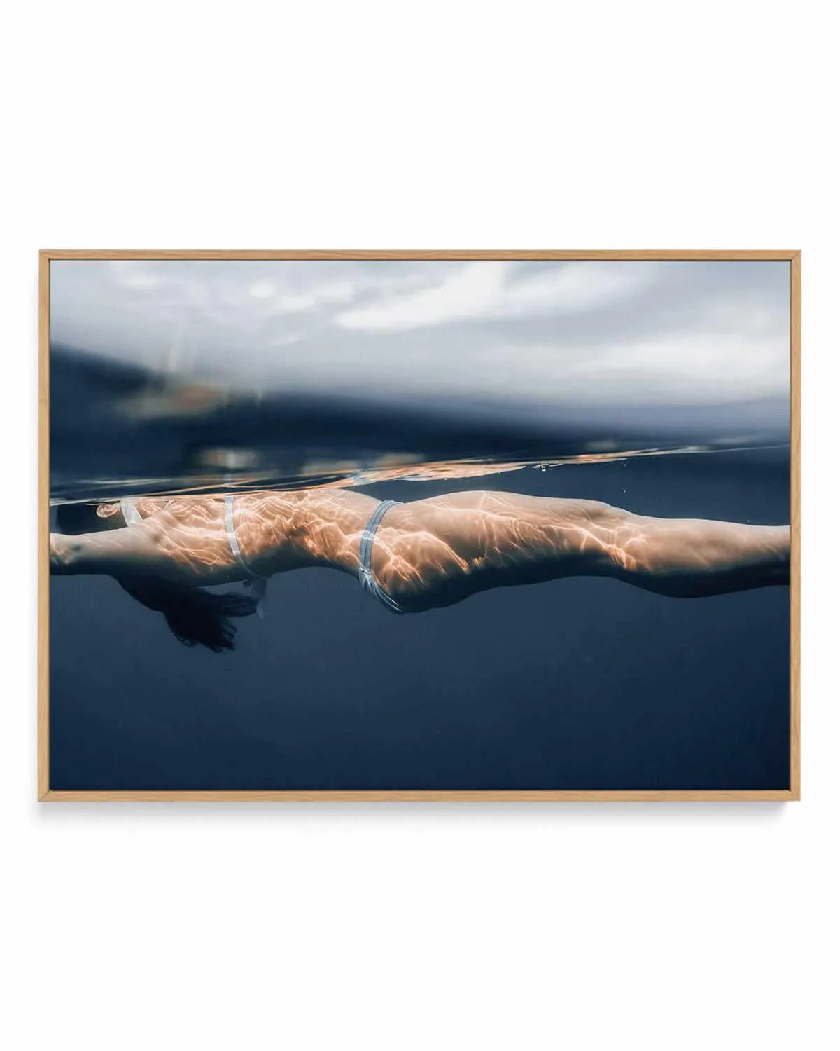 Floating | Framed Canvas Art Print from Olive et Oriel where you can shop wallpaper and artworks online