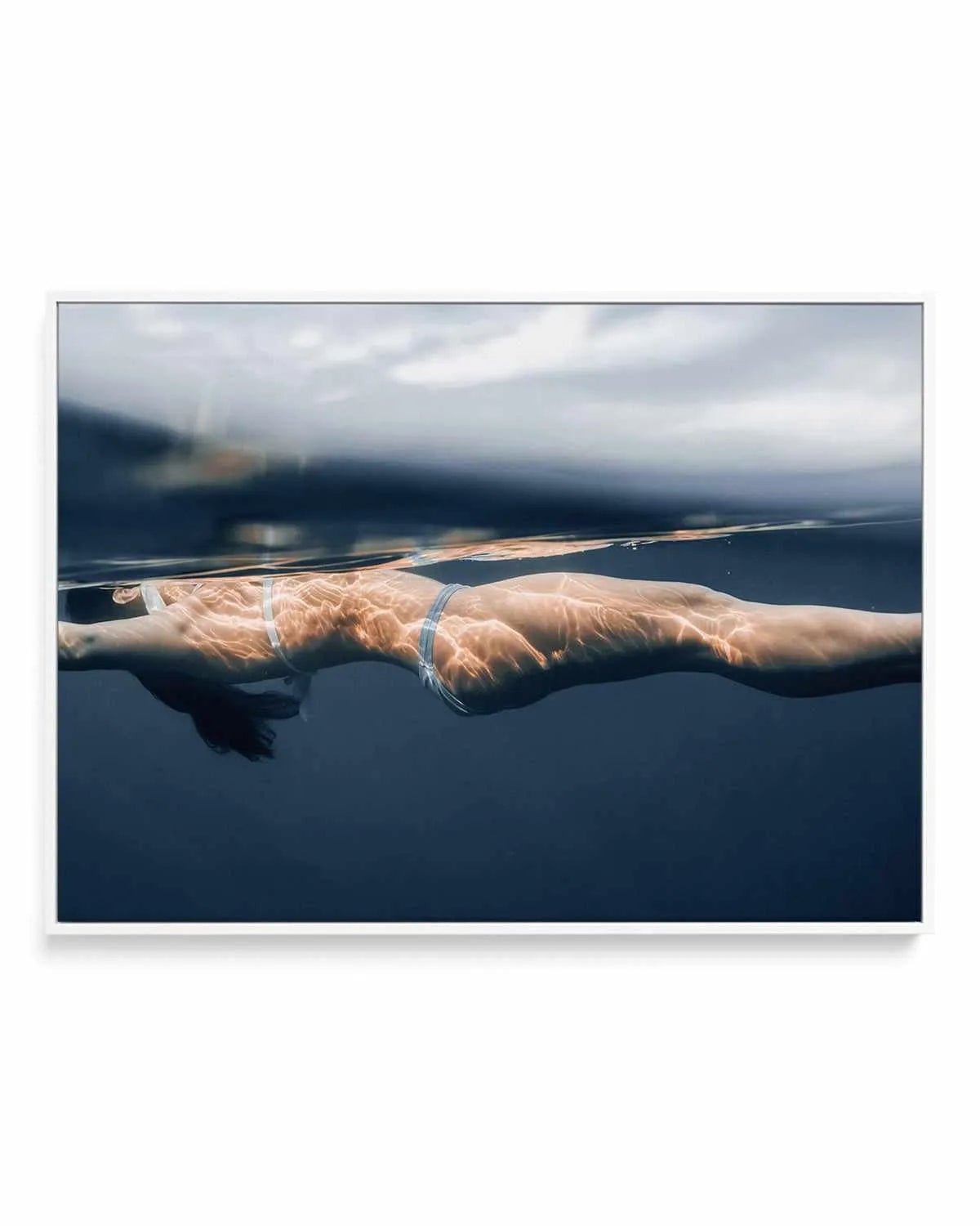 Floating | Framed Canvas Art Print from Olive et Oriel where you can shop wallpaper and artworks online