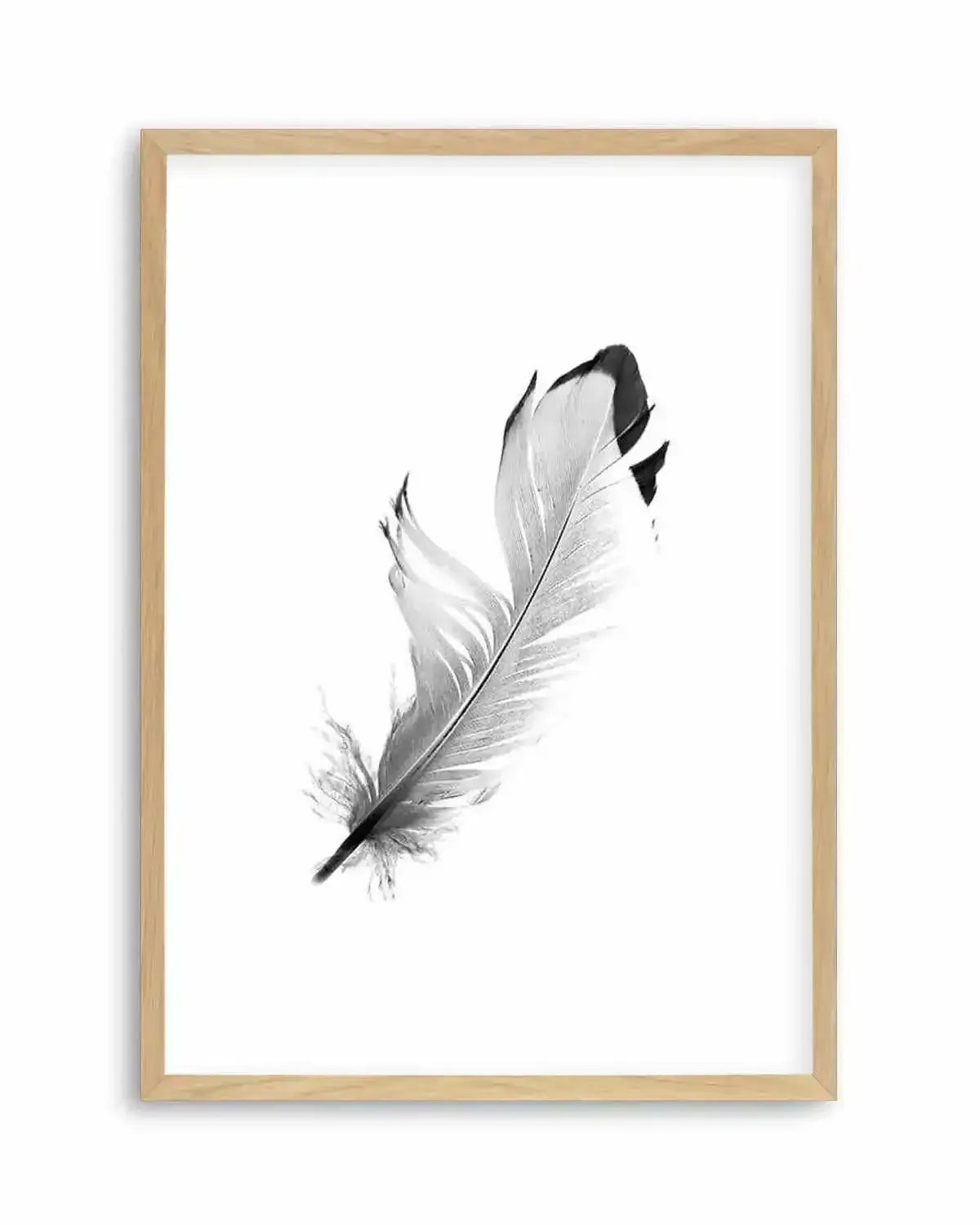 Floating Feather Art Print from Olive et Oriel where you can shop wallpaper and artworks online