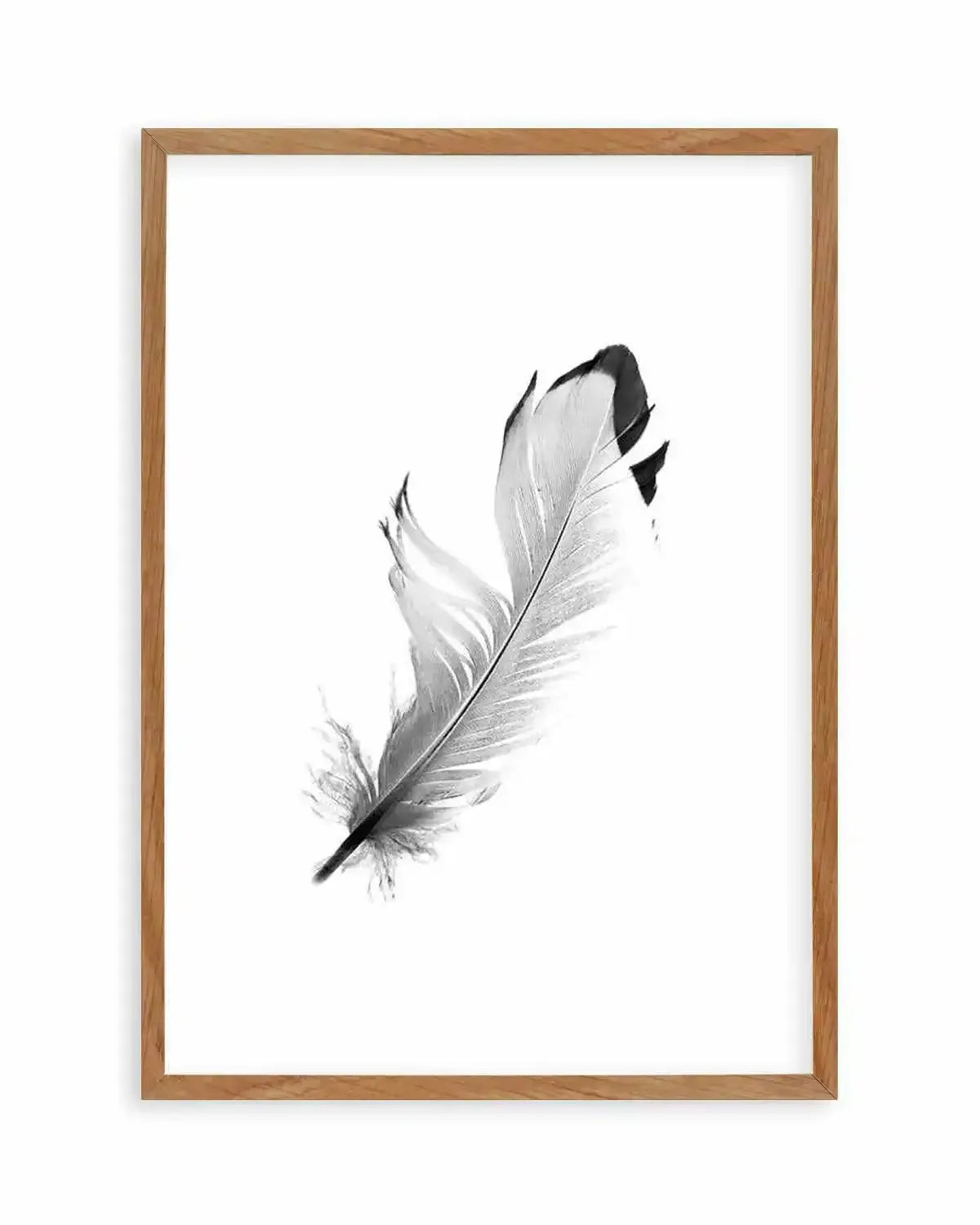 Floating Feather Art Print from Olive et Oriel where you can shop wallpaper and artworks online