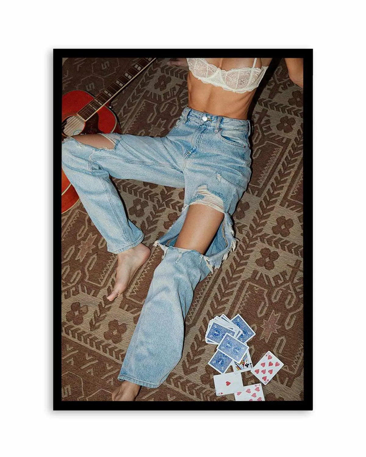 Floored by Amy Hallam Art Print from Olive et Oriel where you can shop wallpaper and artworks online