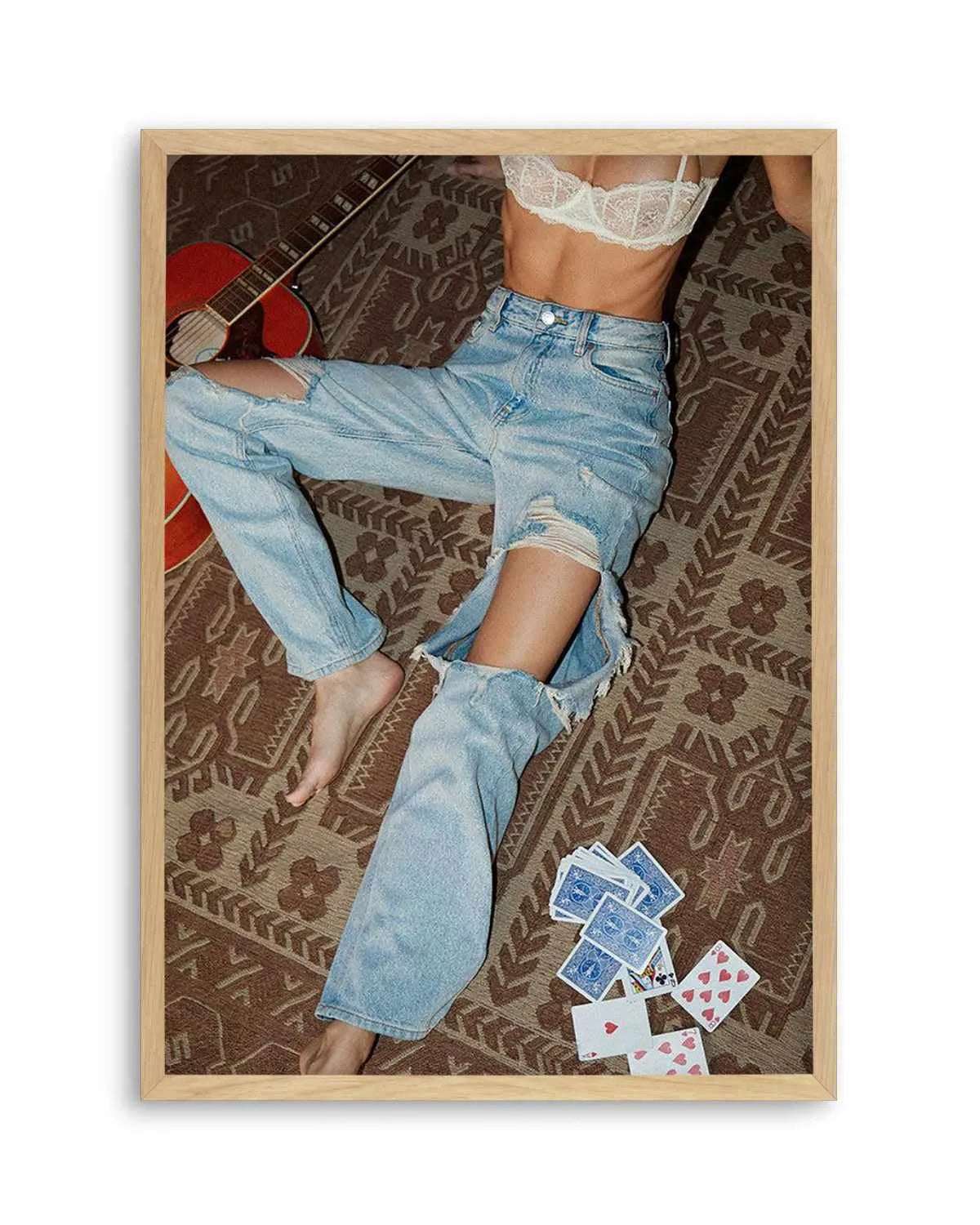 Floored by Amy Hallam Art Print from Olive et Oriel where you can shop wallpaper and artworks online