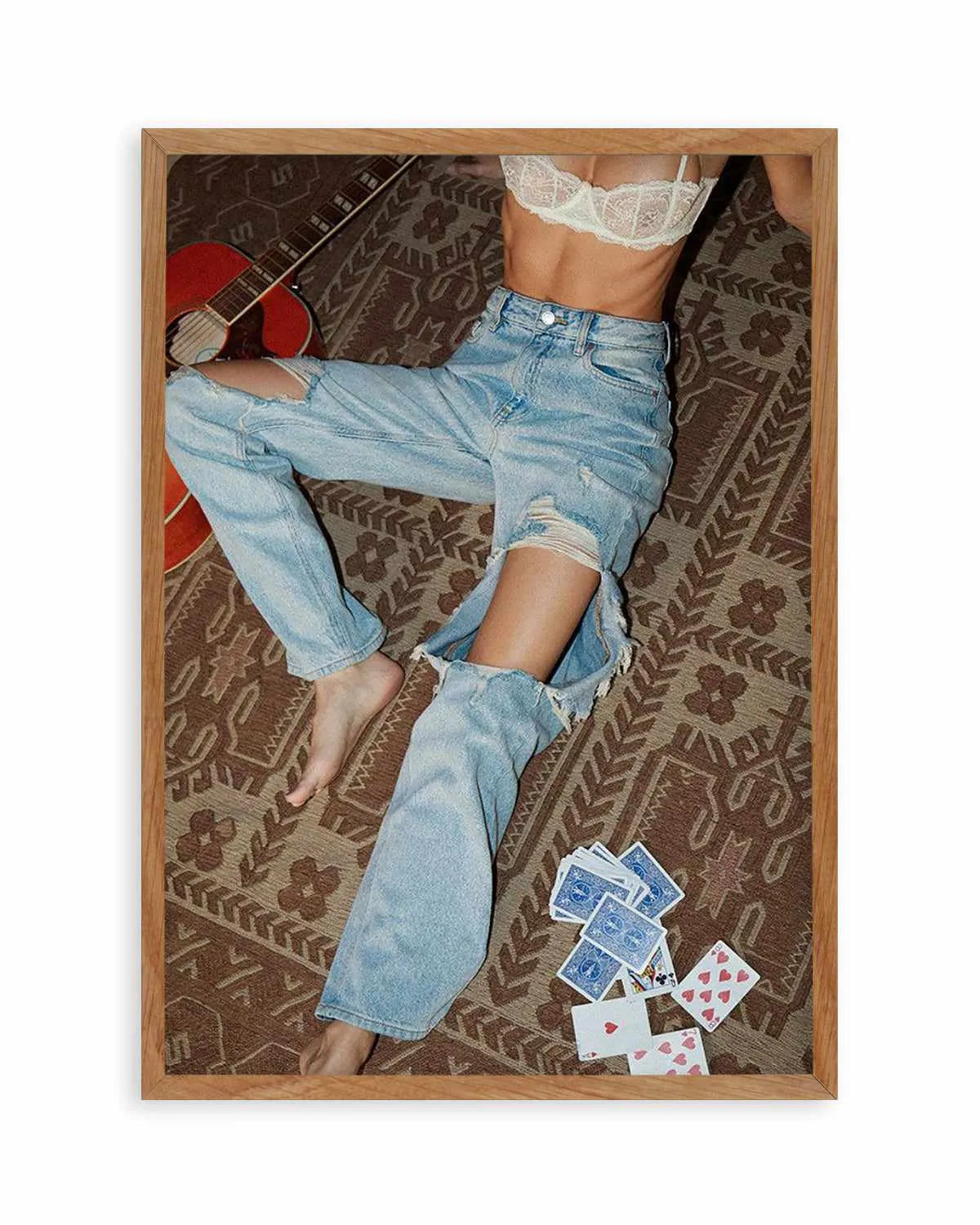 Floored by Amy Hallam Art Print from Olive et Oriel where you can shop wallpaper and artworks online