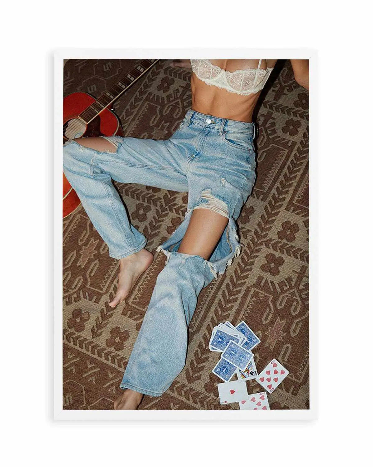 Floored by Amy Hallam Art Print from Olive et Oriel where you can shop wallpaper and artworks online