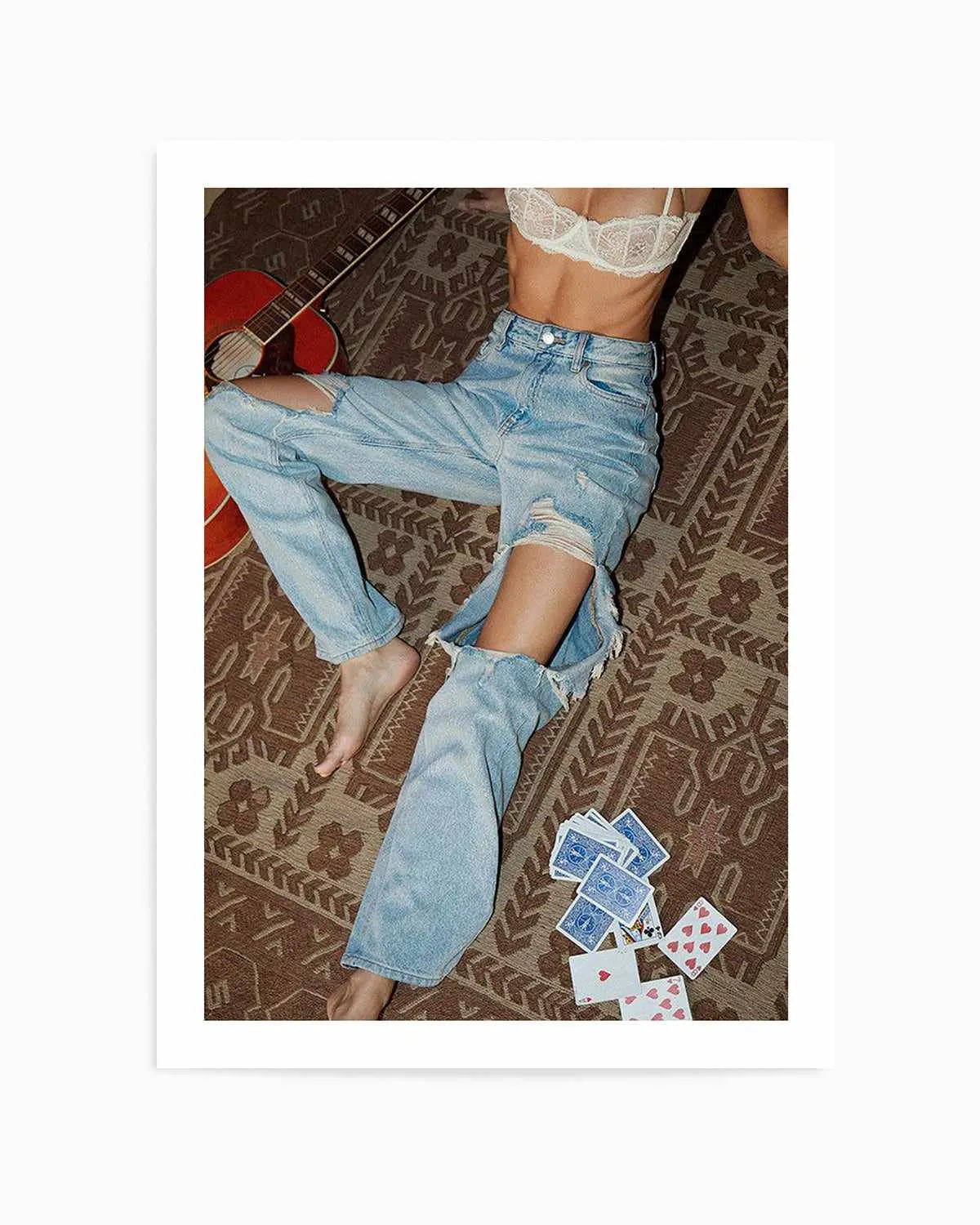 Floored by Amy Hallam Art Print from Olive et Oriel where you can shop wallpaper and artworks online