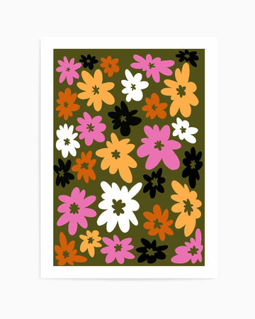 Flora by Arty Guava | Art Print from Olive et Oriel where you can shop wallpaper and artworks online
