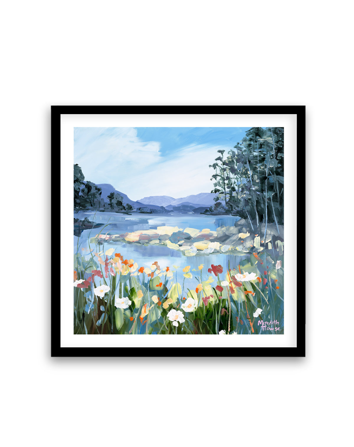 Floral Haven by Meredith Howse | Art Print