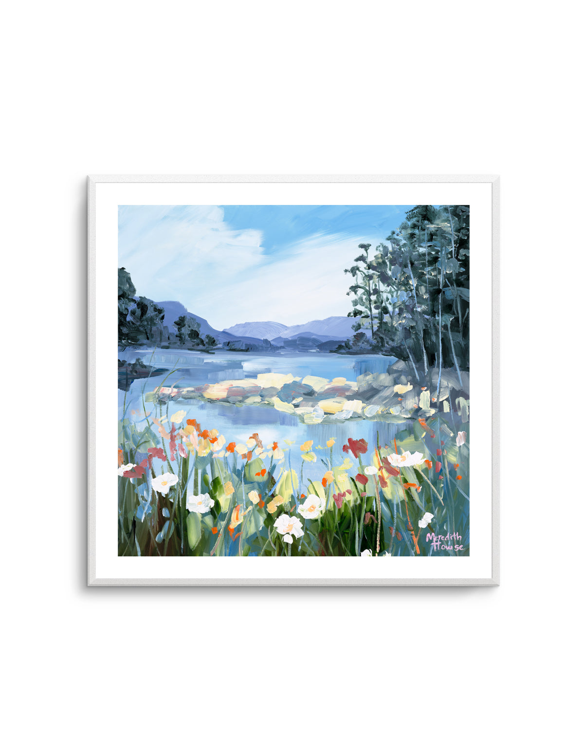 Floral Haven by Meredith Howse | Art Print