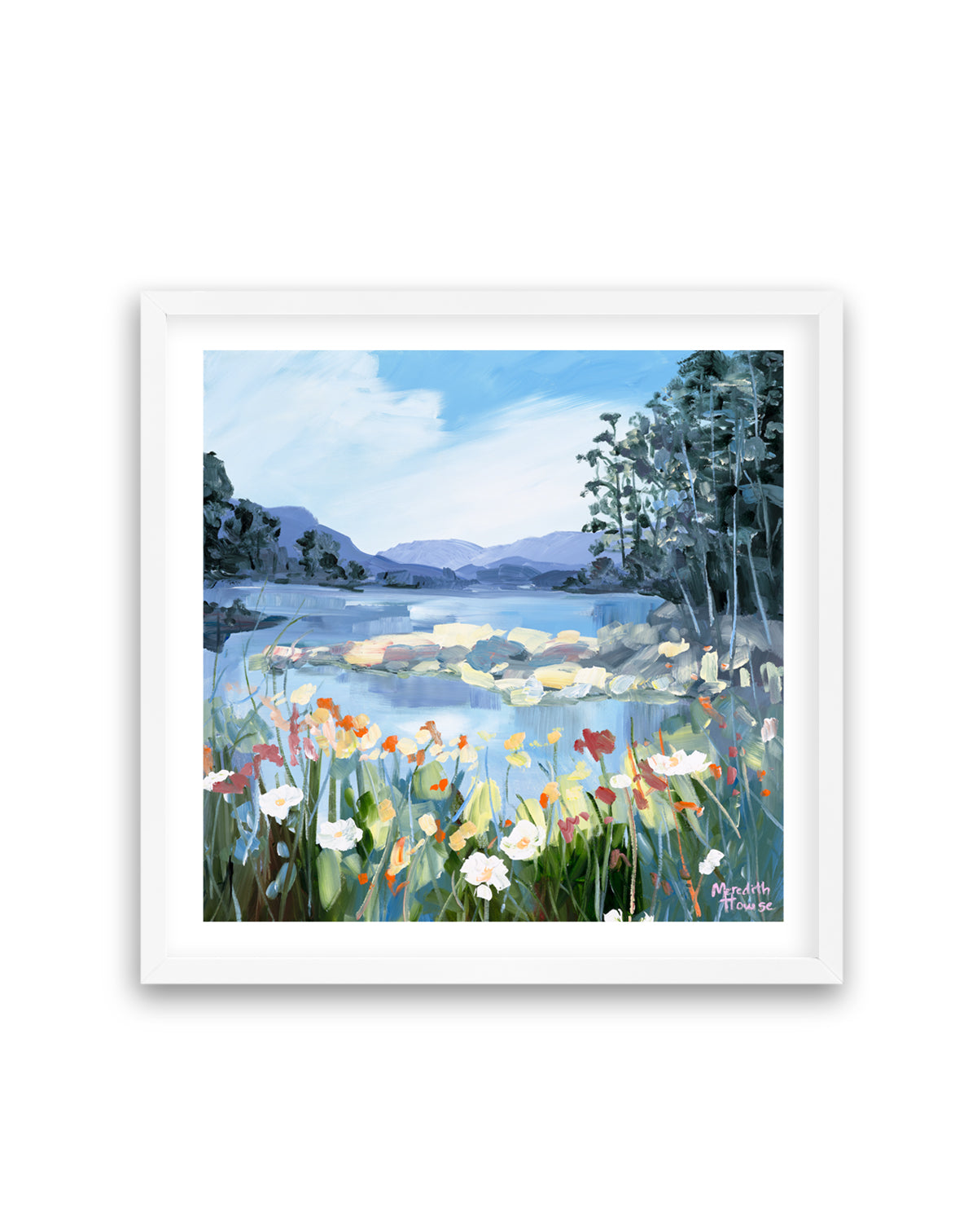 Floral Haven by Meredith Howse | Art Print