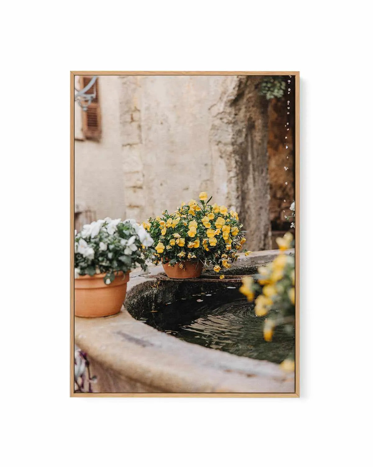 Floral I by Jovani Demetrie | Framed Canvas Art Print from Olive et Oriel where you can shop wallpaper and artworks online