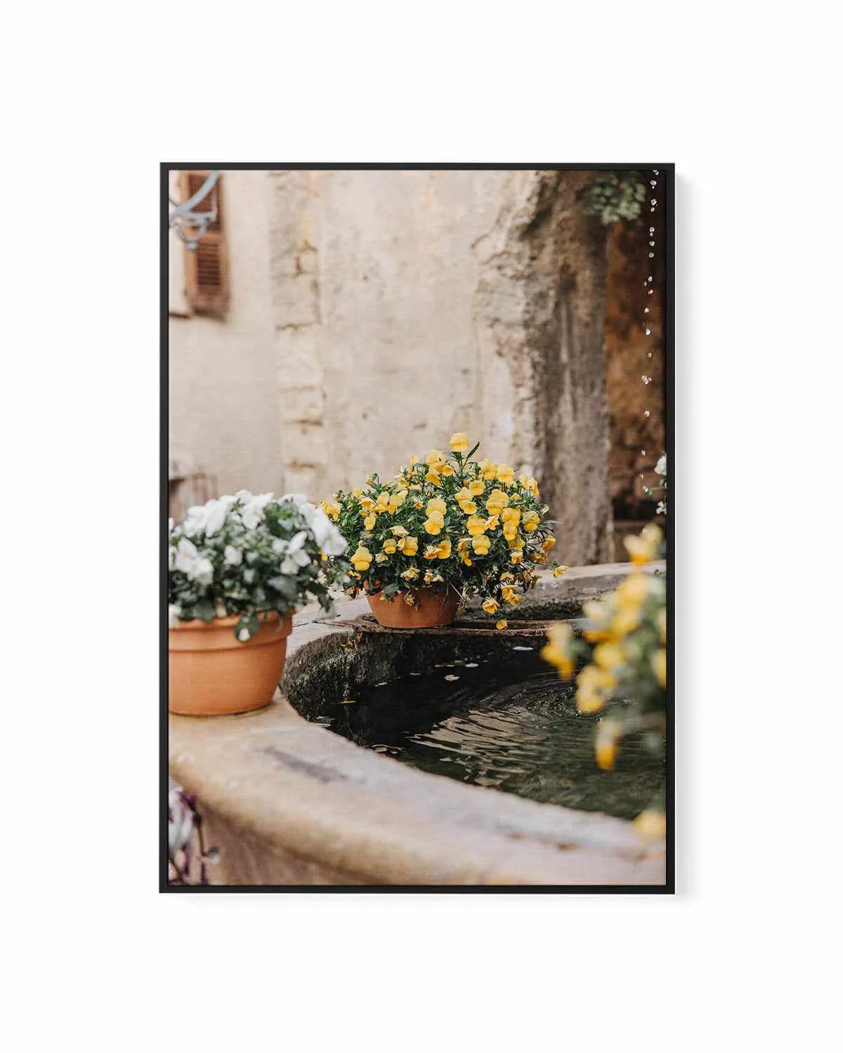 Floral I by Jovani Demetrie | Framed Canvas Art Print from Olive et Oriel where you can shop wallpaper and artworks online