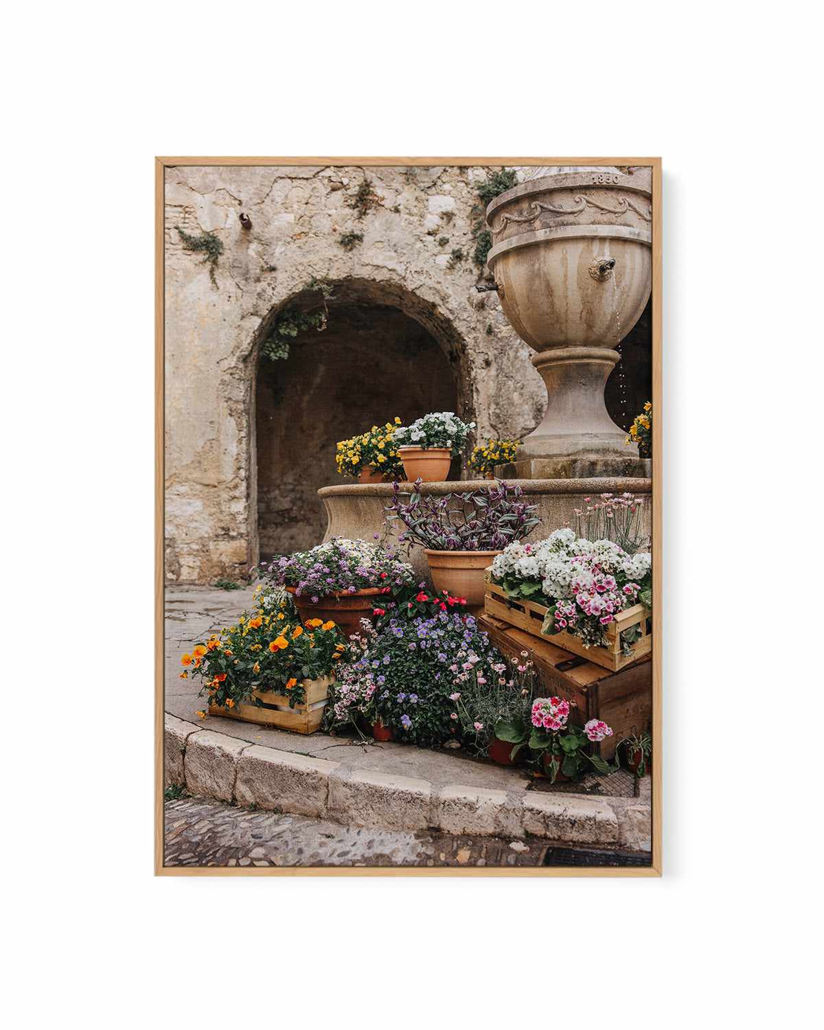 Floral II by Jovani Demetrie | Framed Canvas Art Print