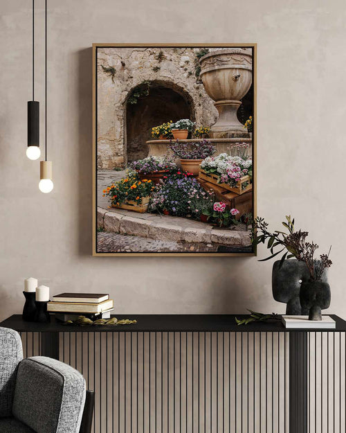 Floral II by Jovani Demetrie | Framed Canvas Art Print