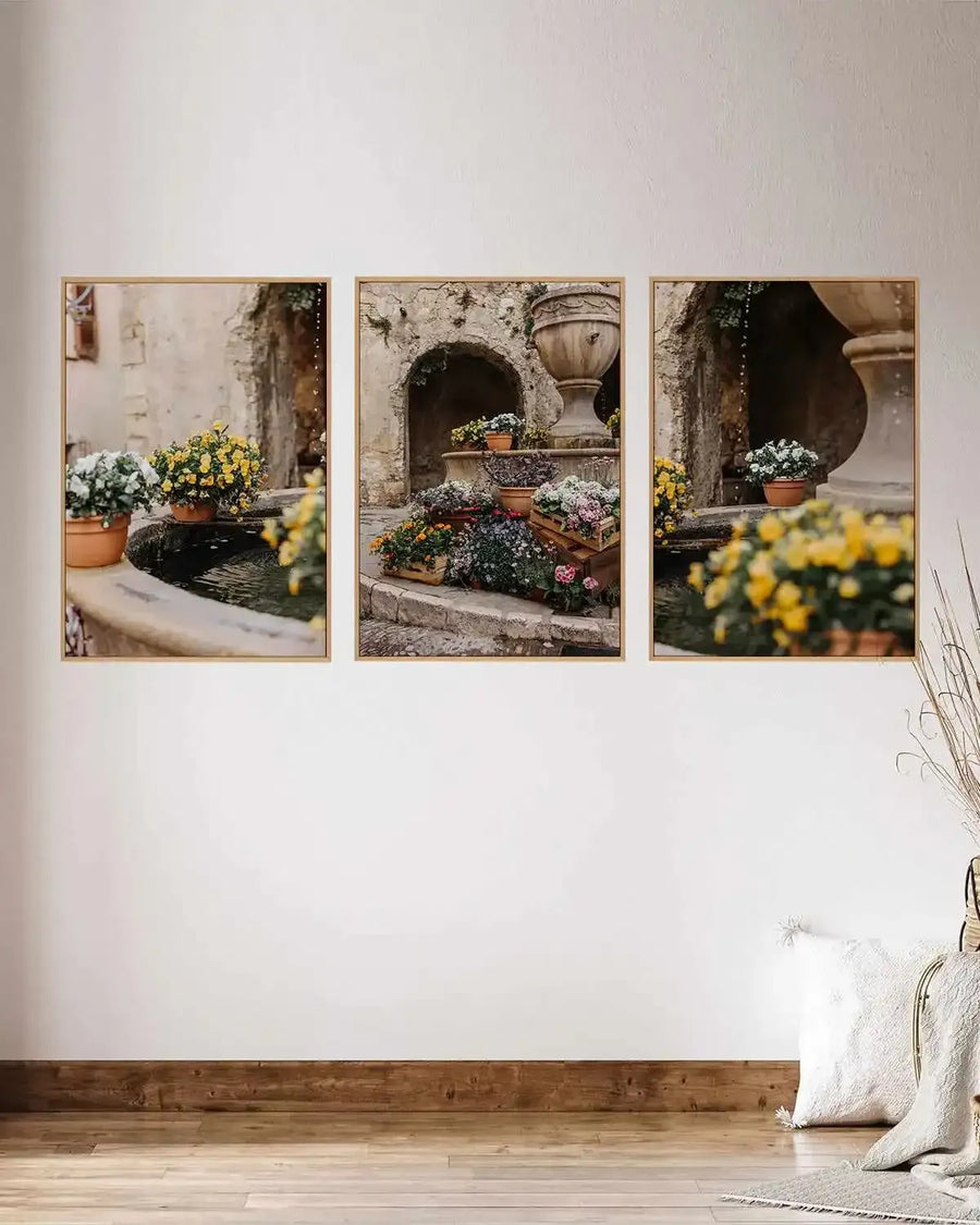 Floral III by Jovani Demetrie | Framed Canvas Art Print from Olive et Oriel where you can shop wallpaper and artworks online