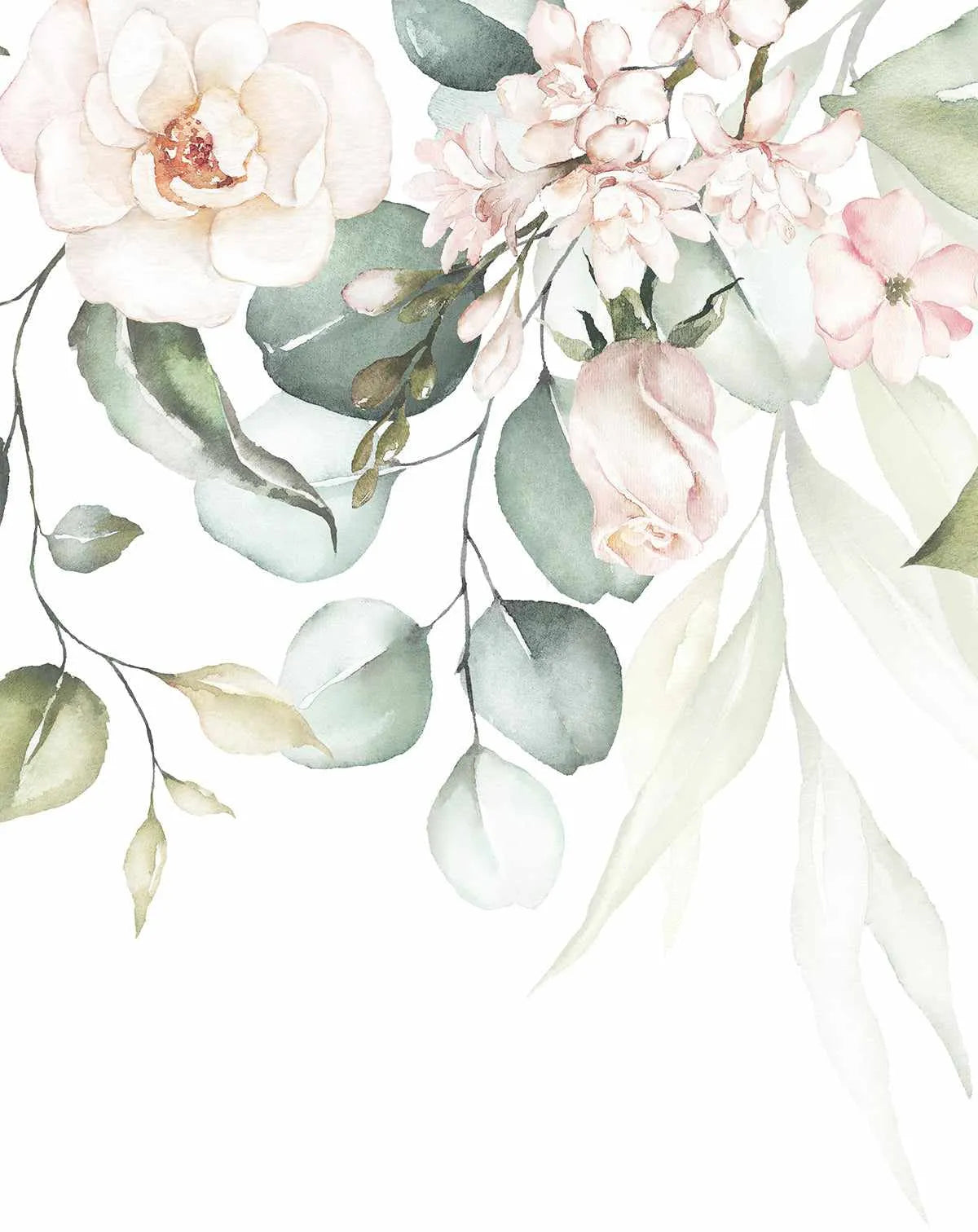 Floral Luxe Wallpaper Mural-Wallpaper-Buy Kids Removable Wallpaper Online Our Custom Made Children√¢‚Ç¨‚Ñ¢s Wallpapers Are A Fun Way To Decorate And Enhance Boys Bedroom Decor And Girls Bedrooms They Are An Amazing Addition To Your Kids Bedroom Walls Our Collection of Kids Wallpaper Is Sure To Transform Your Kids Rooms Interior Style From Pink Wallpaper To Dinosaur Wallpaper Even Marble Wallpapers For Teen Boys Shop Peel And Stick Wallpaper Online Today With Olive et Oriel