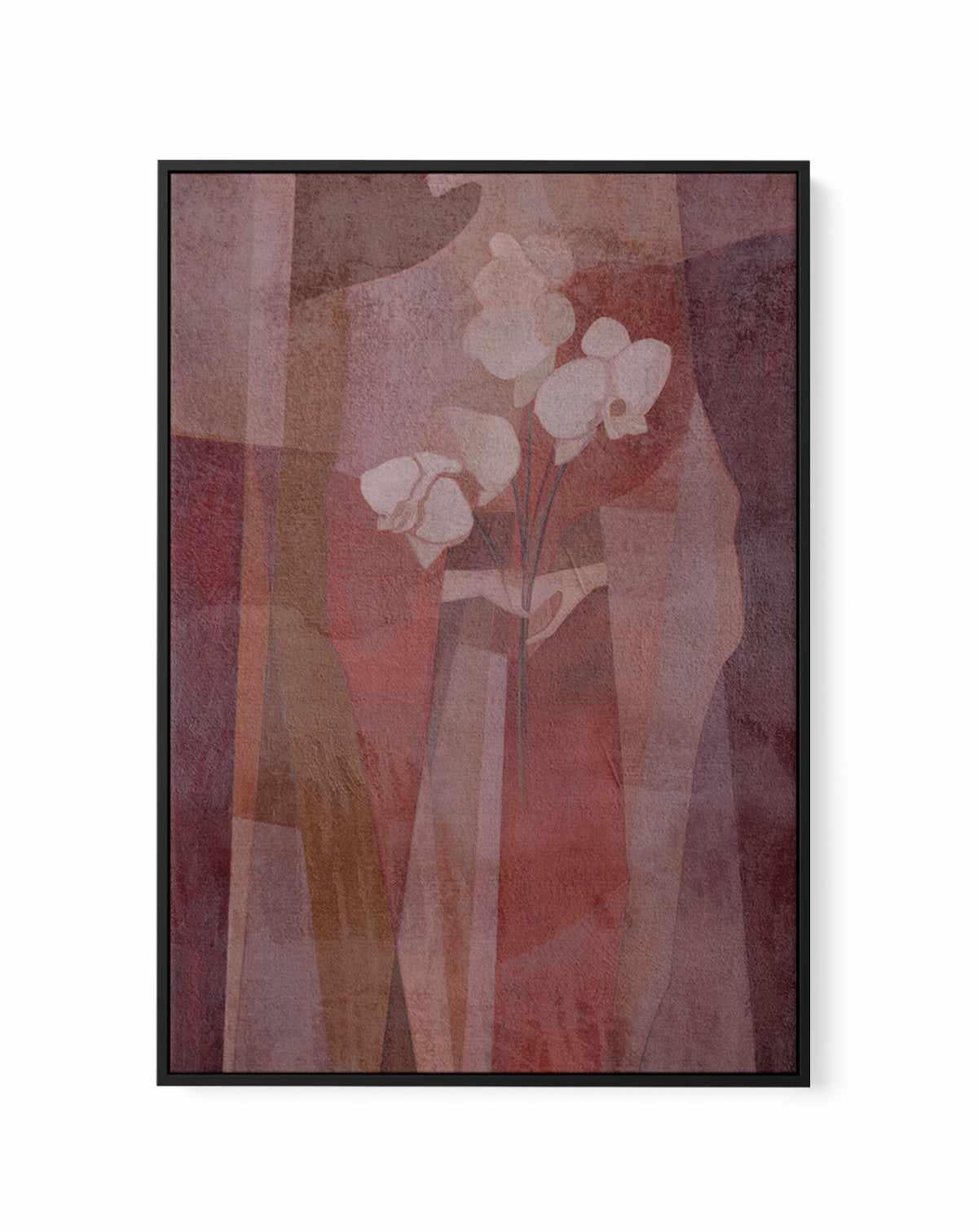 Floral Muse I | Framed Canvas Art Print from Olive et Oriel where you can shop wallpaper and artworks online