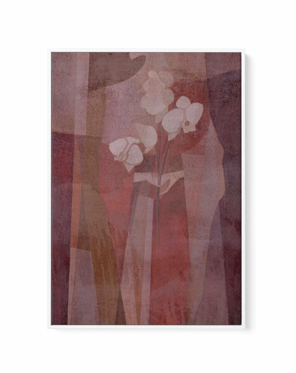 Floral Muse I | Framed Canvas Art Print from Olive et Oriel where you can shop wallpaper and artworks online